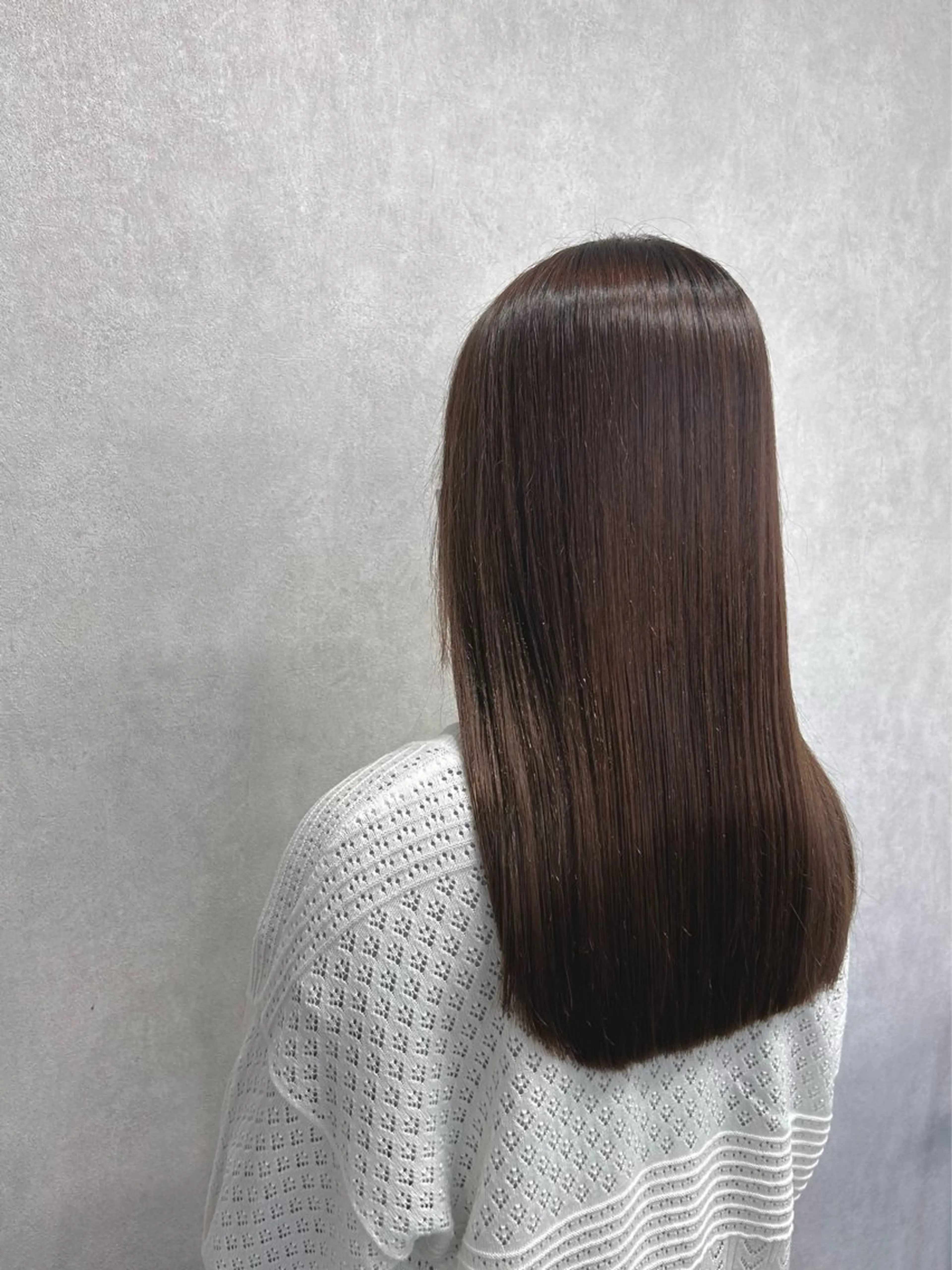 セミロング BUBBLES久米川店【バブルス】所属・i 🐈‍⬛🫧のヘアスタイル