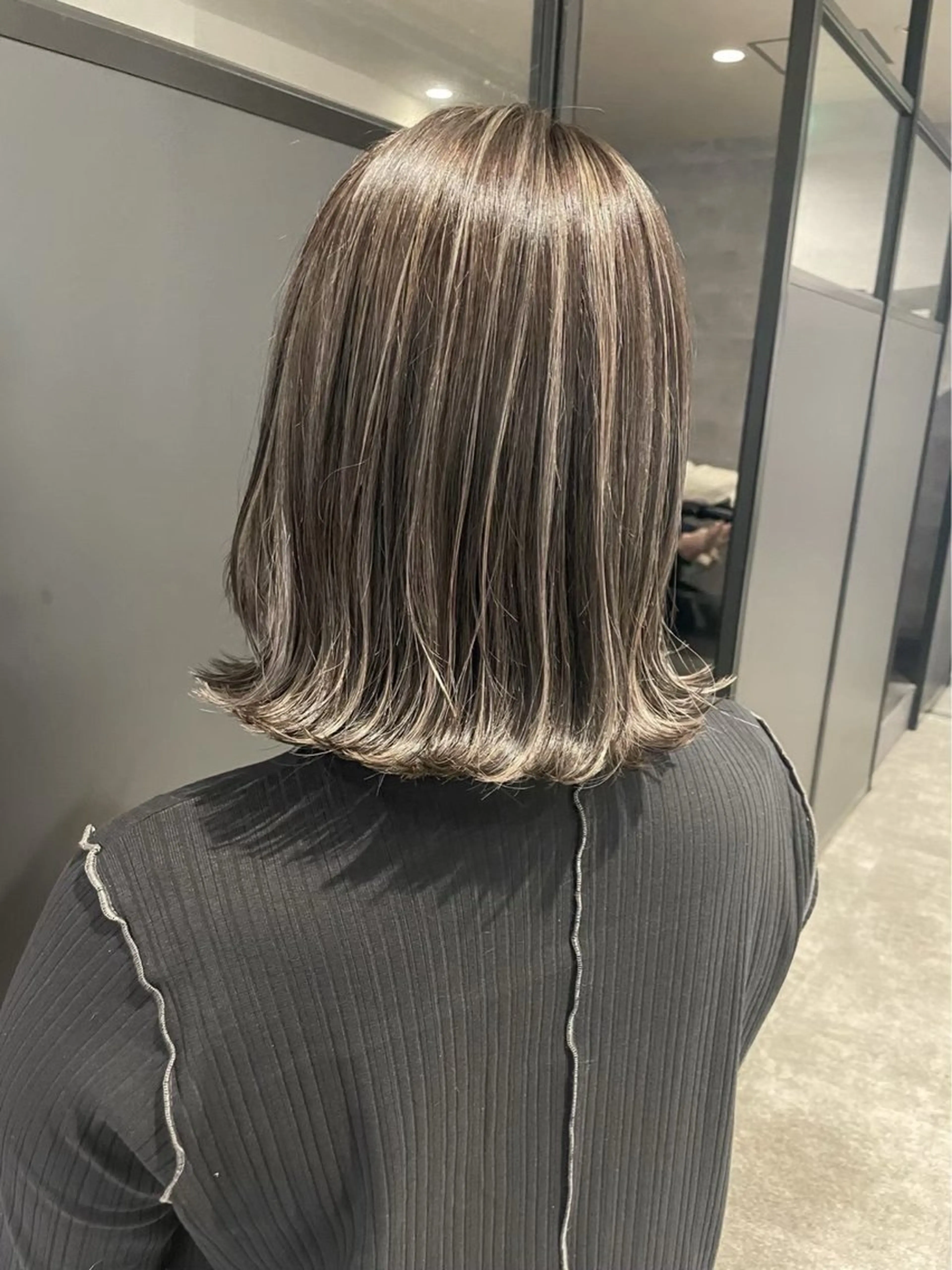 【ケアブリーチ】カット + 3Dハイライトフル + カラー + リペアTR/ ￥16800～の写真