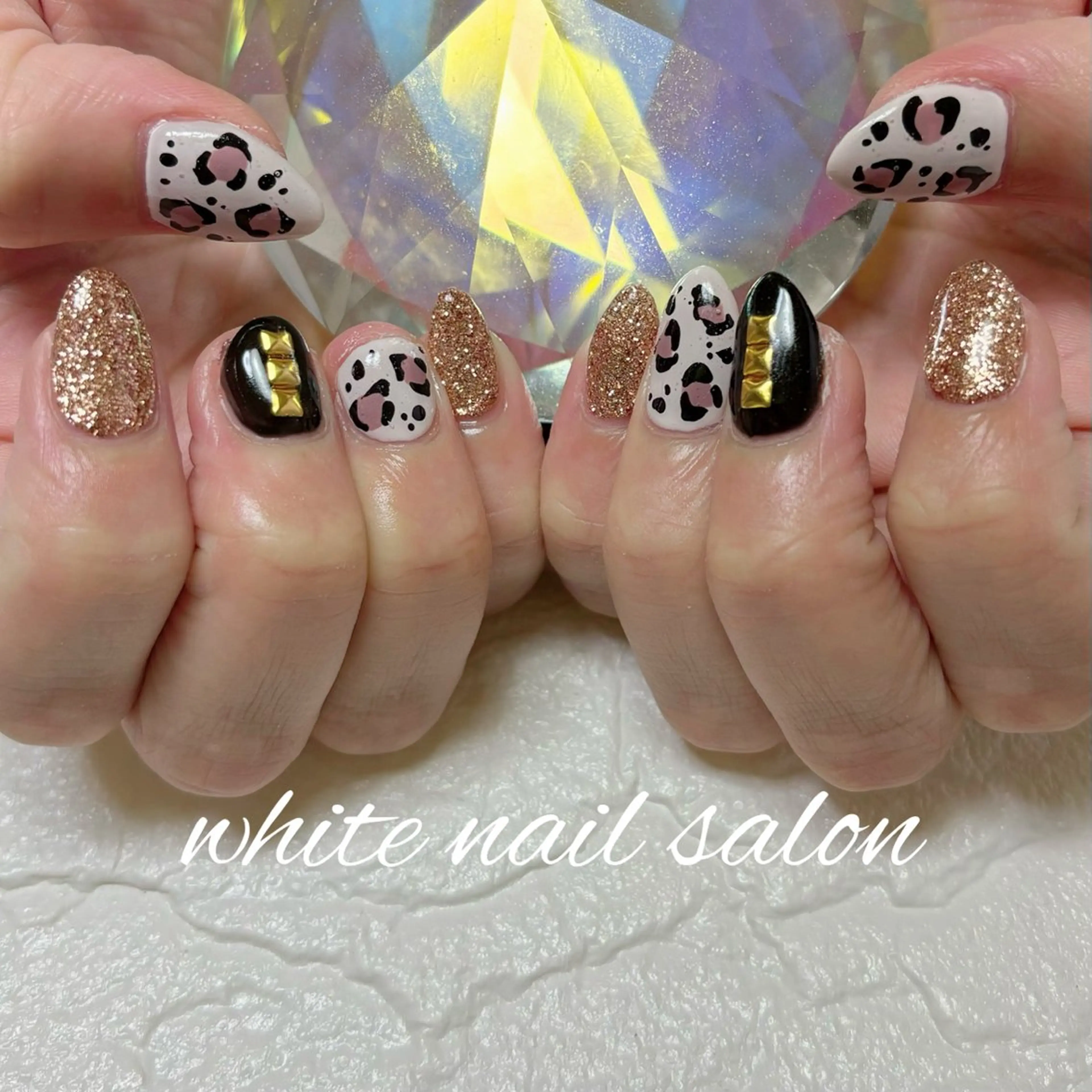 ネイル フットネイル ハンドネイル white nail salonのネイルデザイン