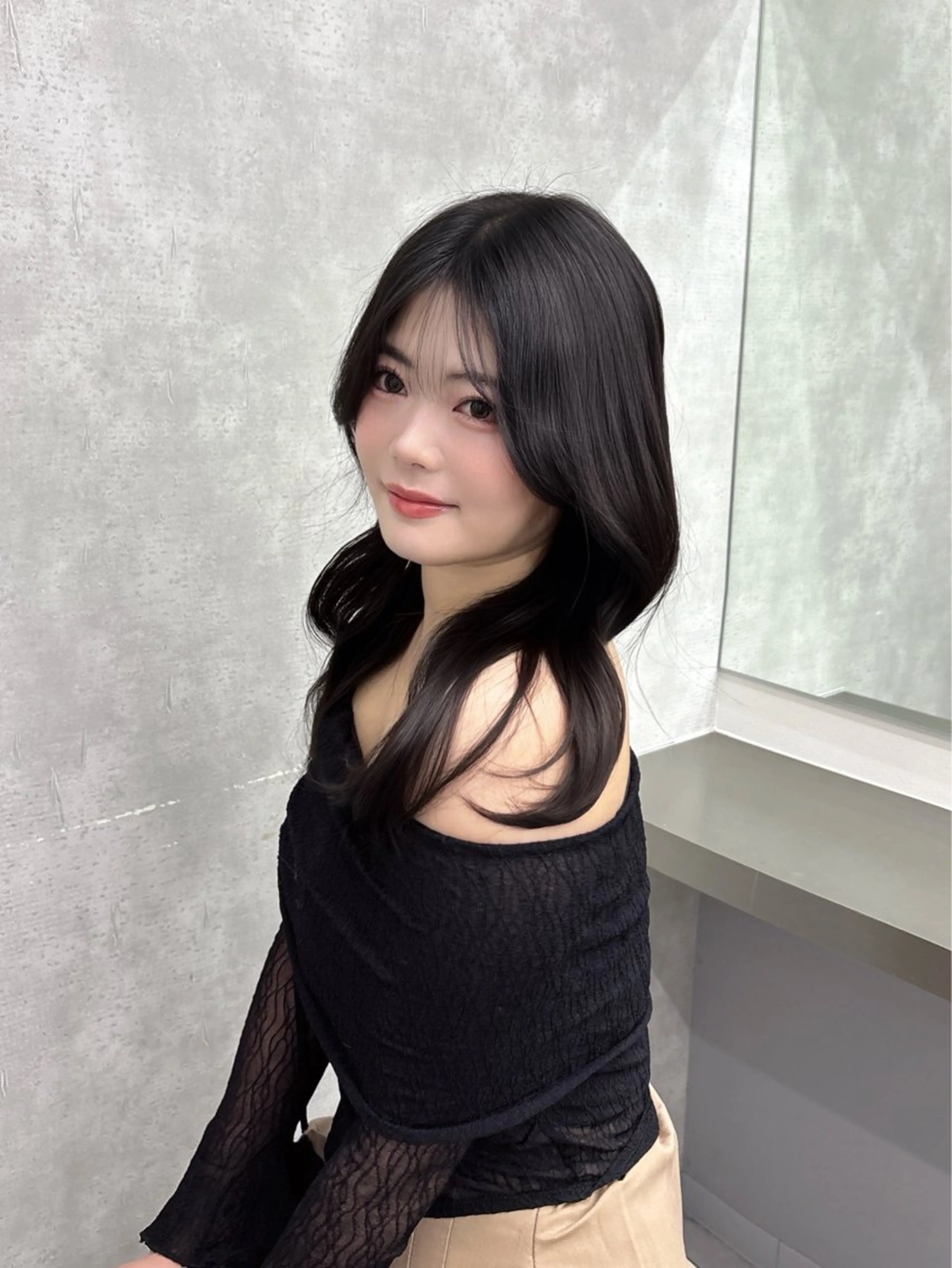 ロング カラー MAEUL NAGOYA所属・⛓ワンホンレイヤー 🥀🖤/あいりのヘアスタイル