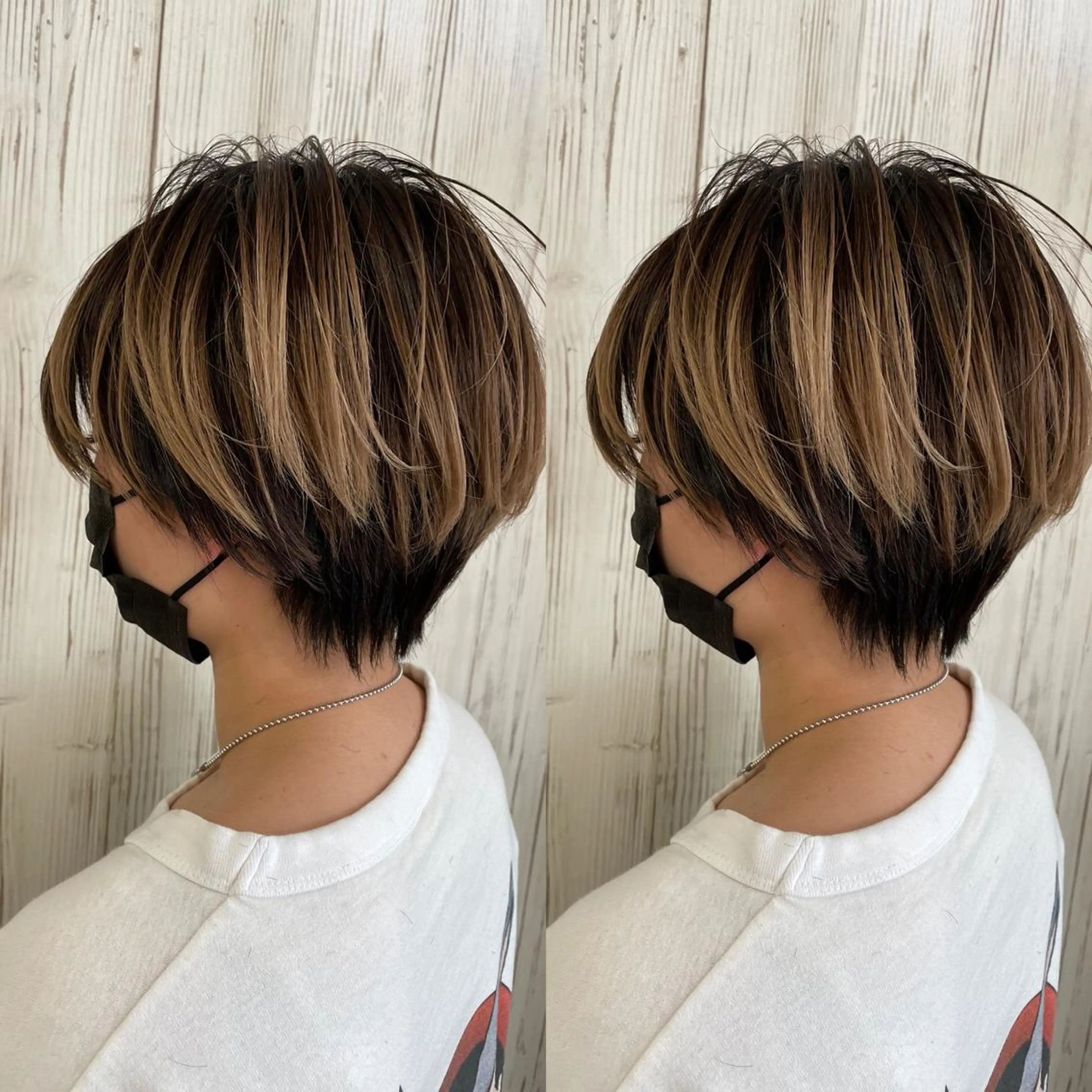 ショート カット トリートメント ヘッドスパ ヘアサロンオスカー 岸和田蛸地蔵店のヘアスタイル