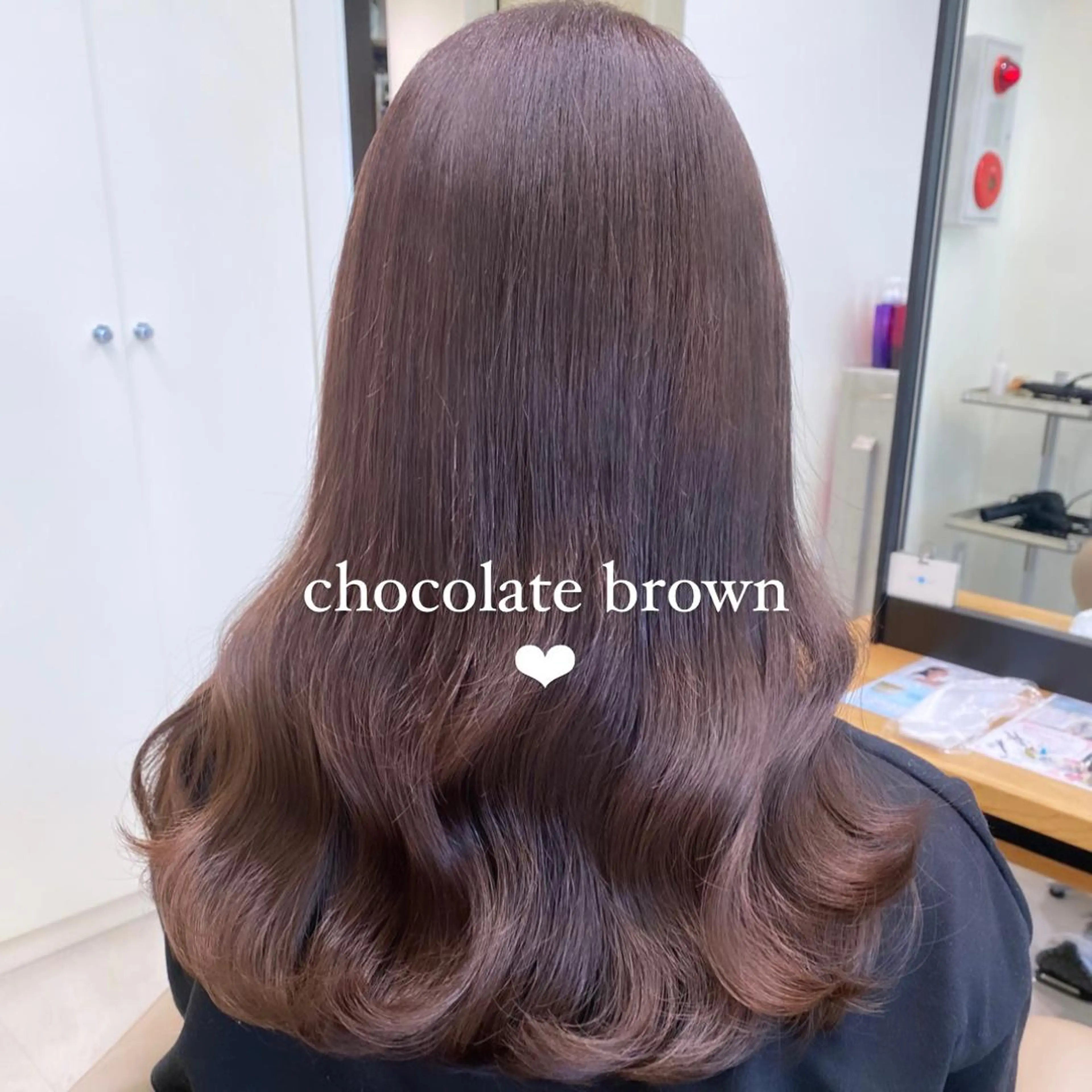 セミロング カラー ブリーチなしWカラー 🎀韓国ヘア/amiのヘアスタイル