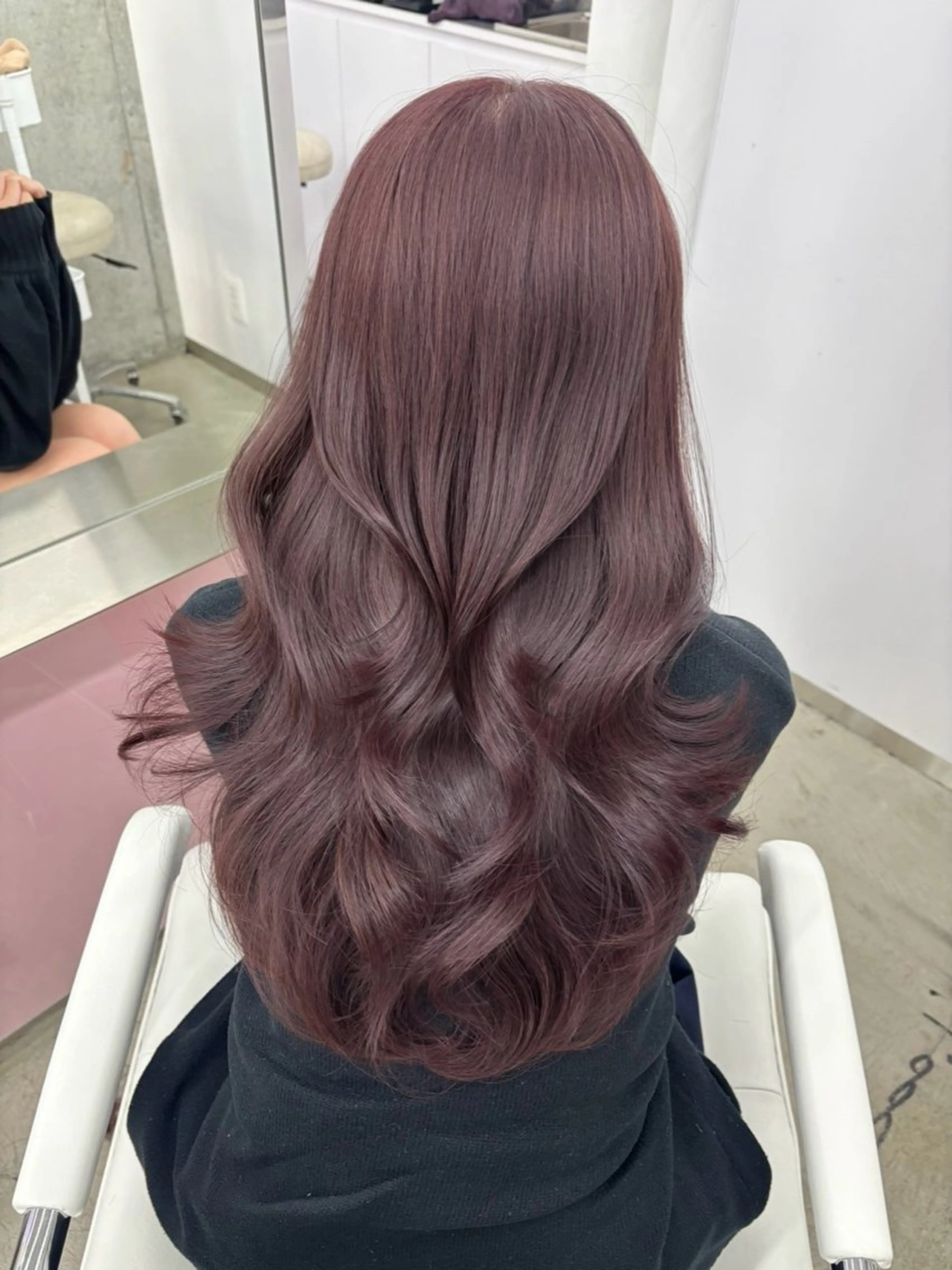 カラー NI表参道所属・Kana/韓国ヘア /暖色カラー🍒のヘアスタイル