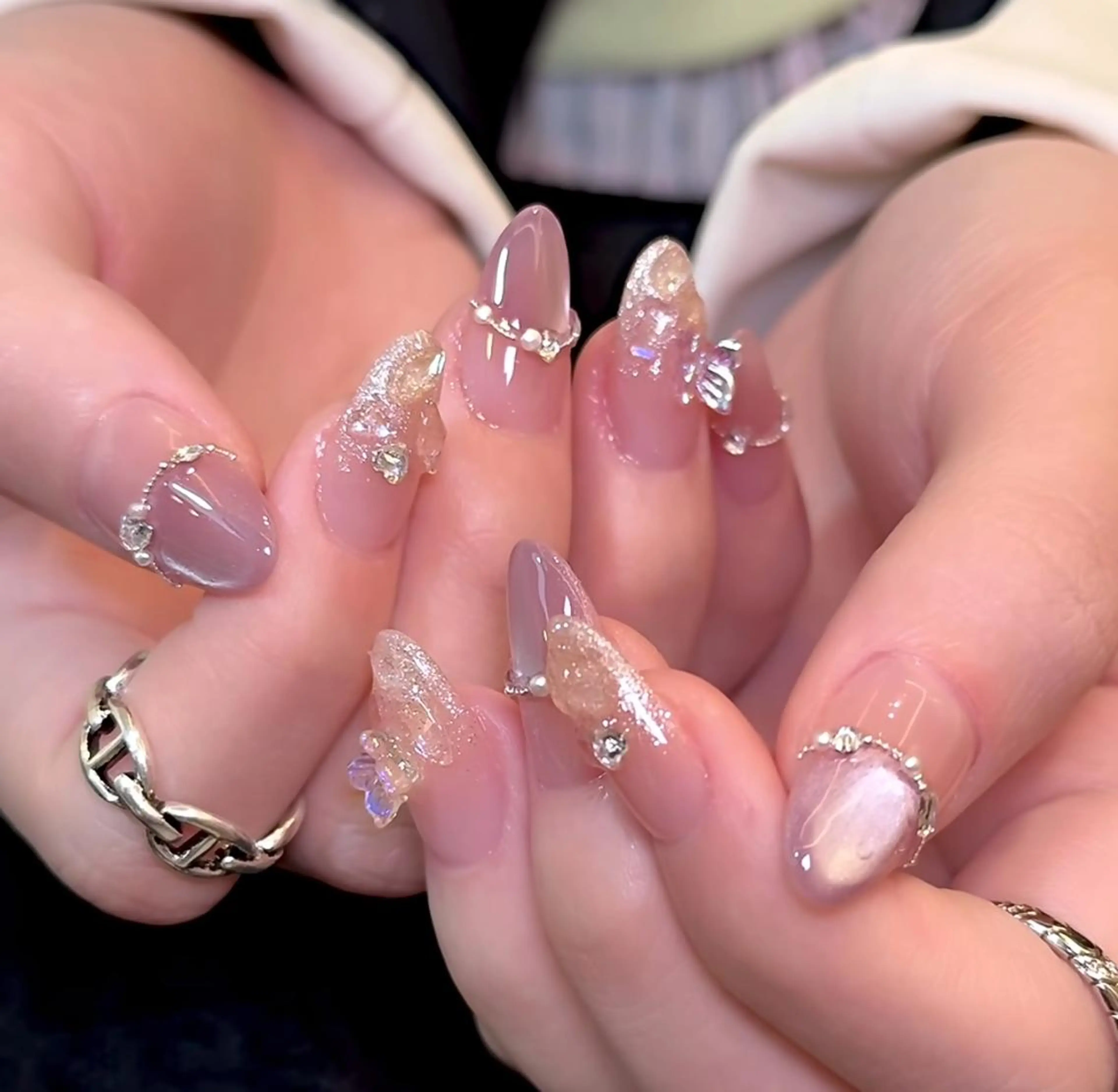 ネイル ハンドネイル 🎀 KiKi_nailのネイルデザイン