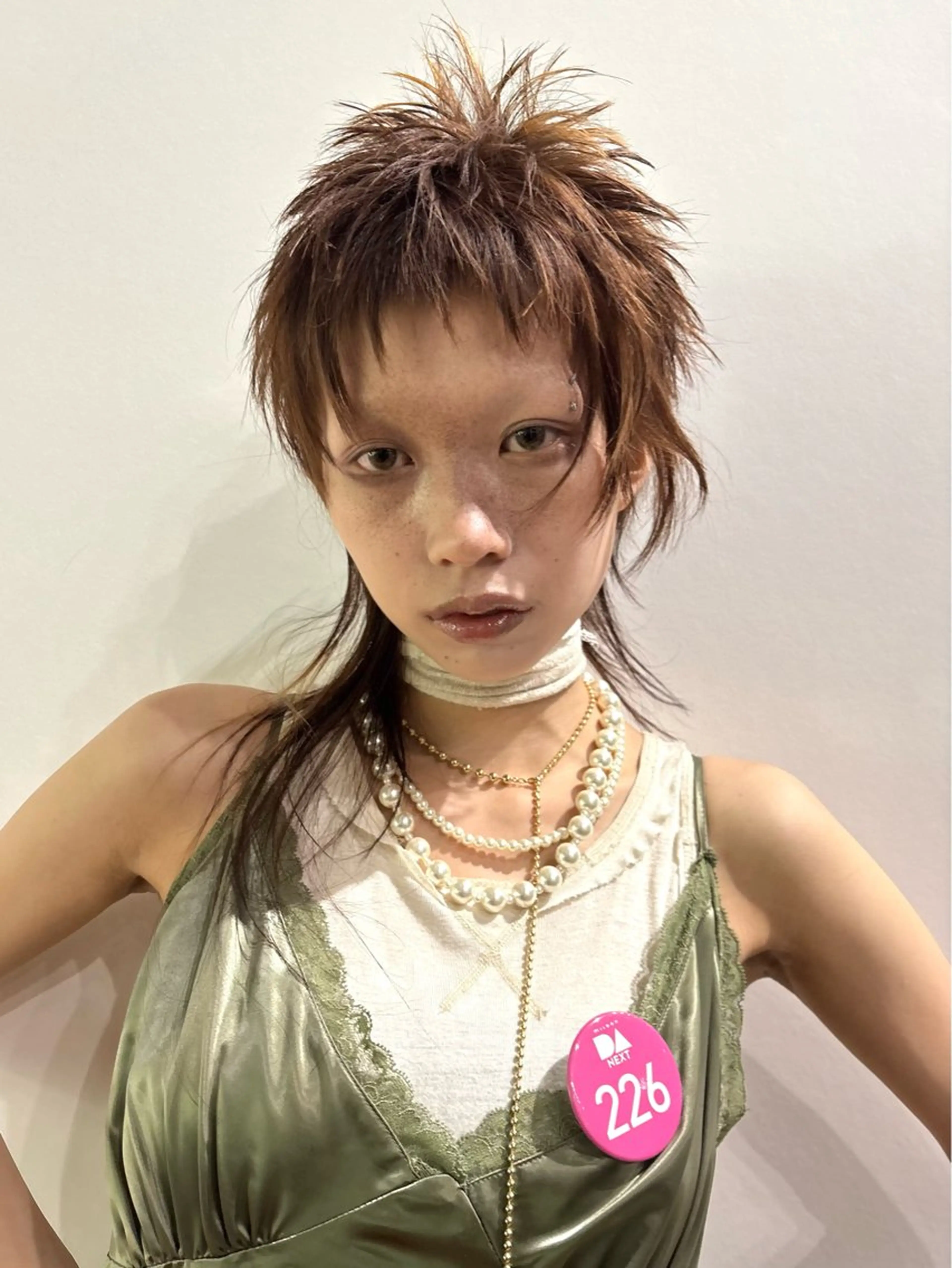 ザクザク前髪カット　30%offの写真