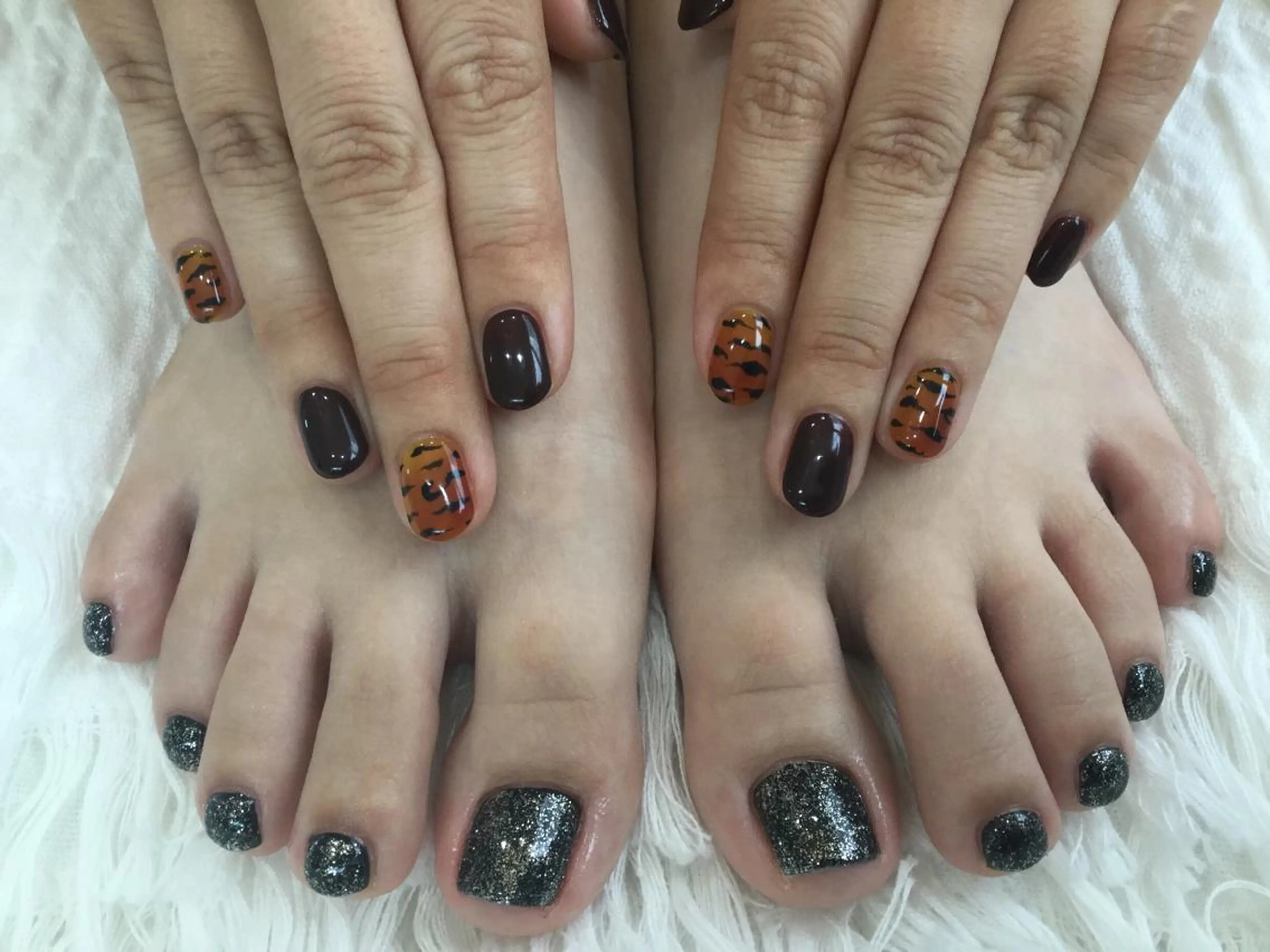 ネイル フットネイル ワンカラーネイル nailsalon Mimiのネイルデザイン