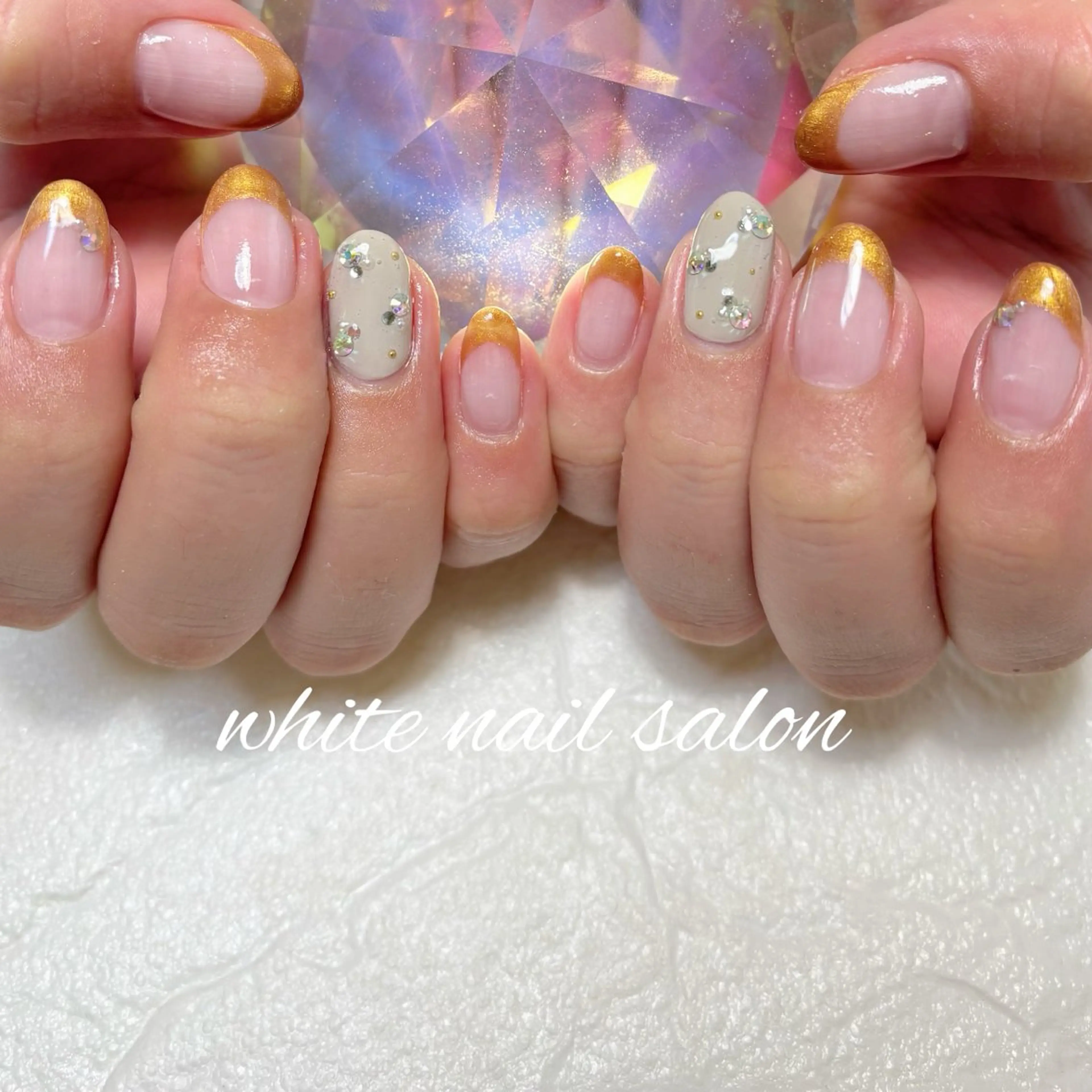 ネイル フットネイル ハンドネイル white nail salonのネイルデザイン
