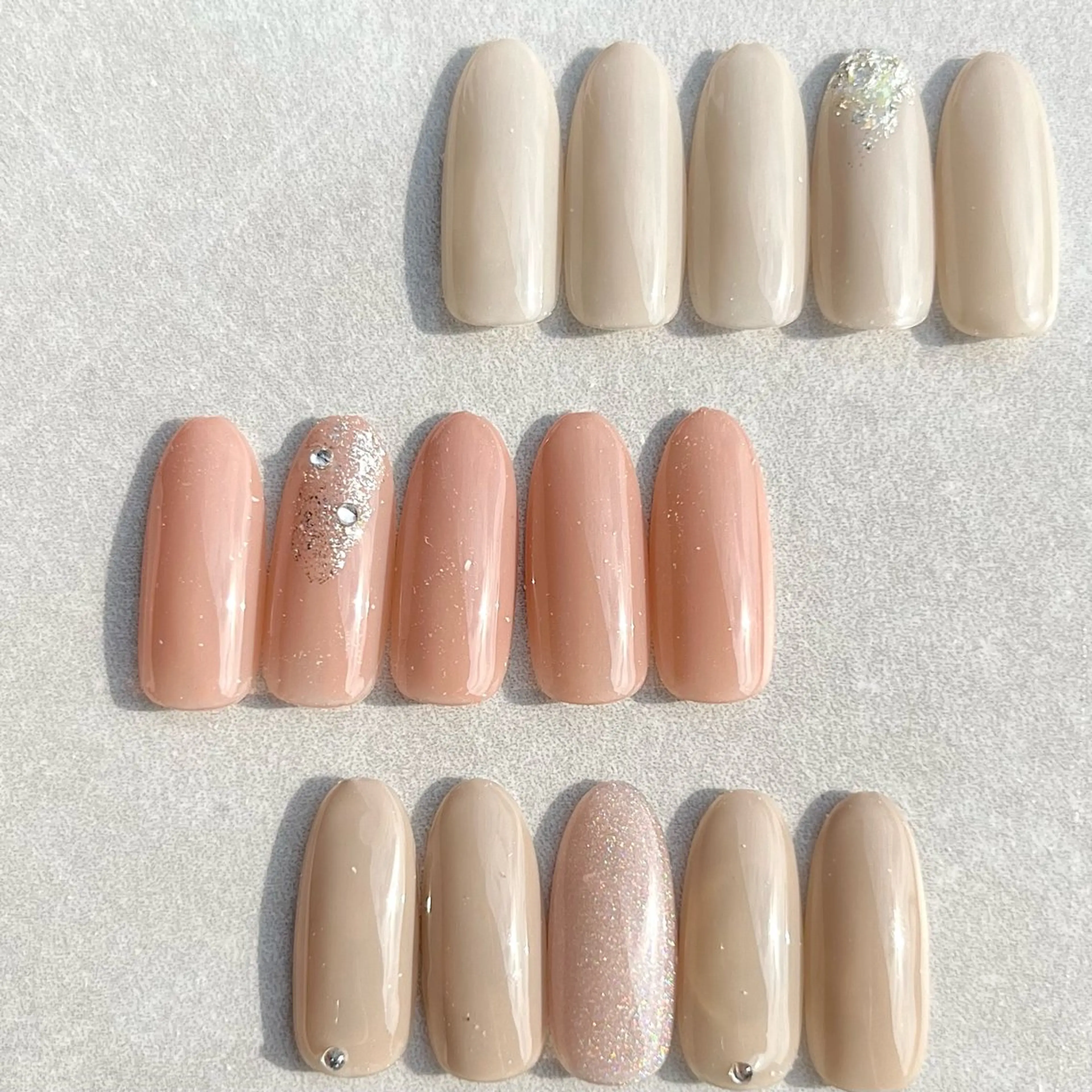 ネイル Ray. ちゅるん系ニュアンスのネイルデザイン