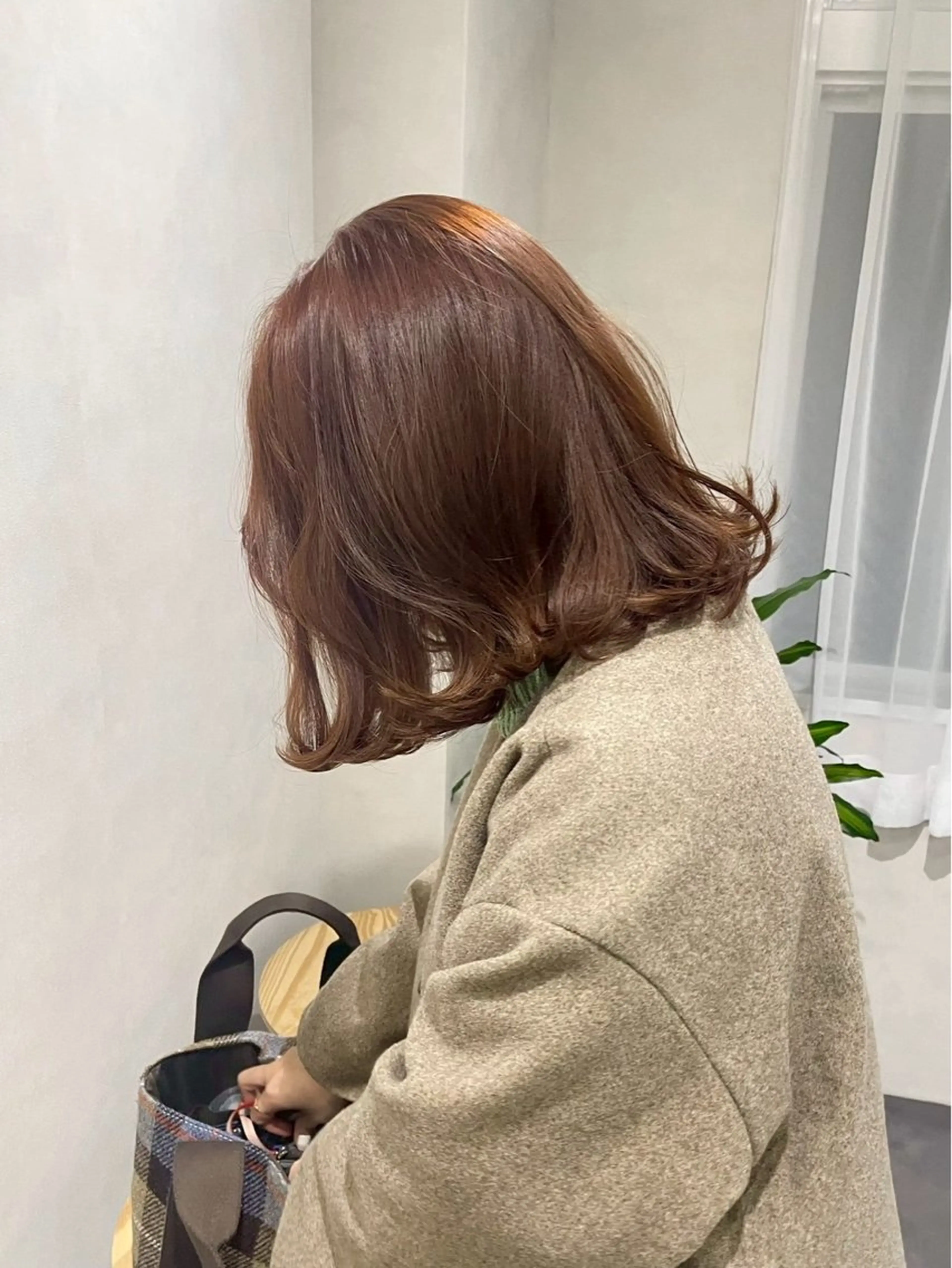 ミディアム カラー 縮毛矯正モデル募集中 /西梅田/筒井大翔のヘアスタイル