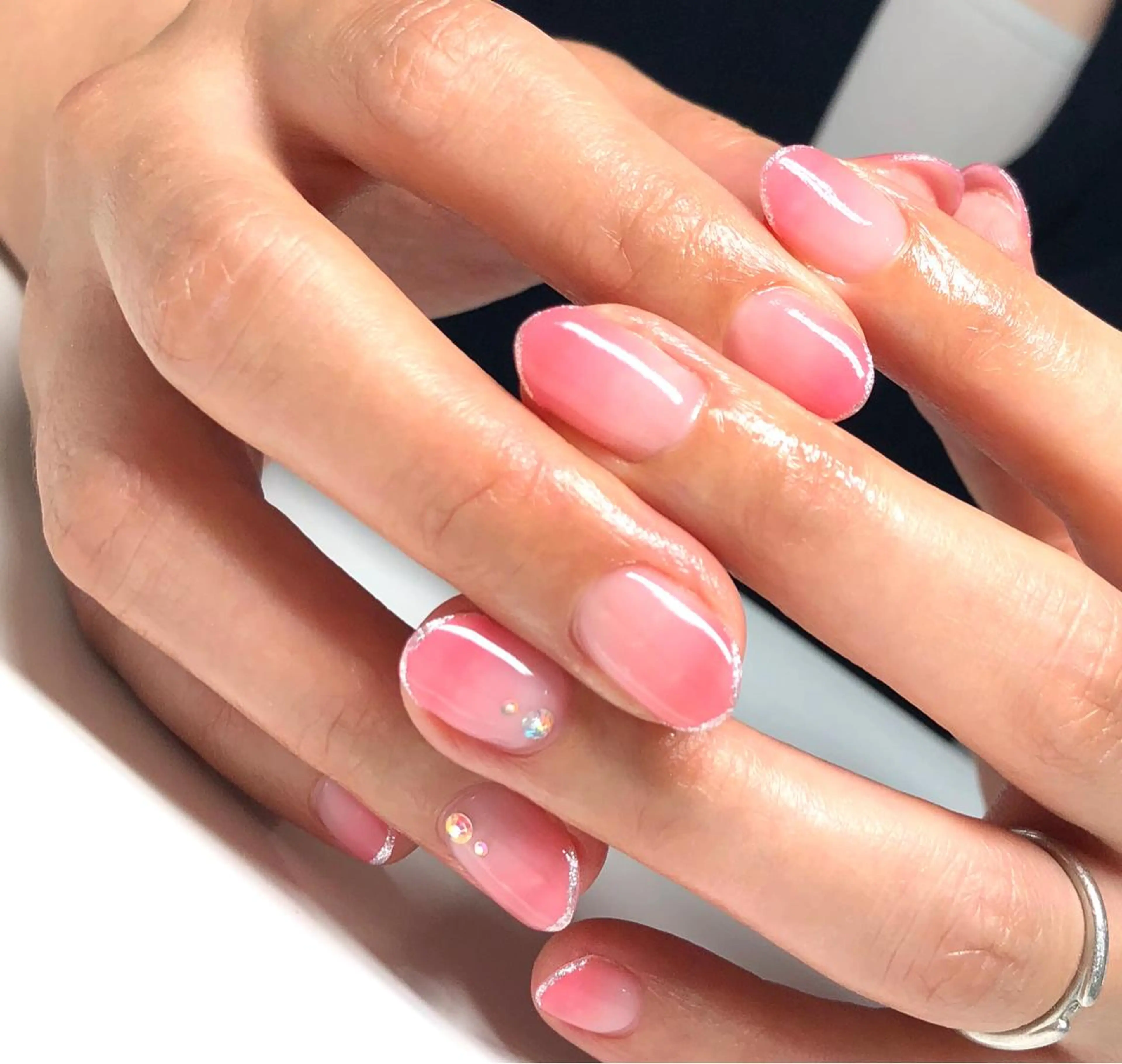 ネイル ラメ(グリッター) ネイルサロンAR 聖蹟桜ヶ丘店のネイルデザイン