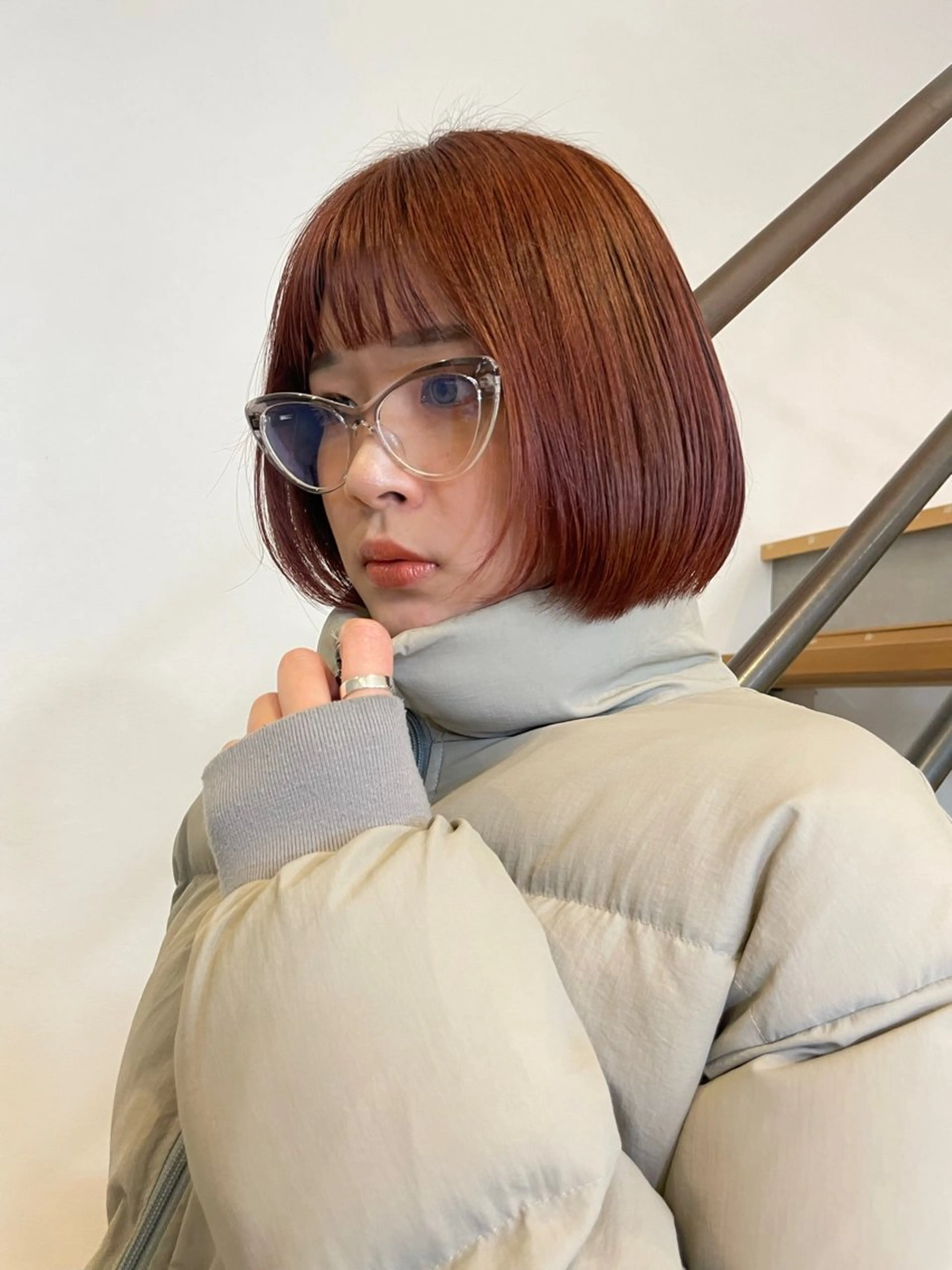 カラー YURiA レイヤー🫧のヘアスタイル