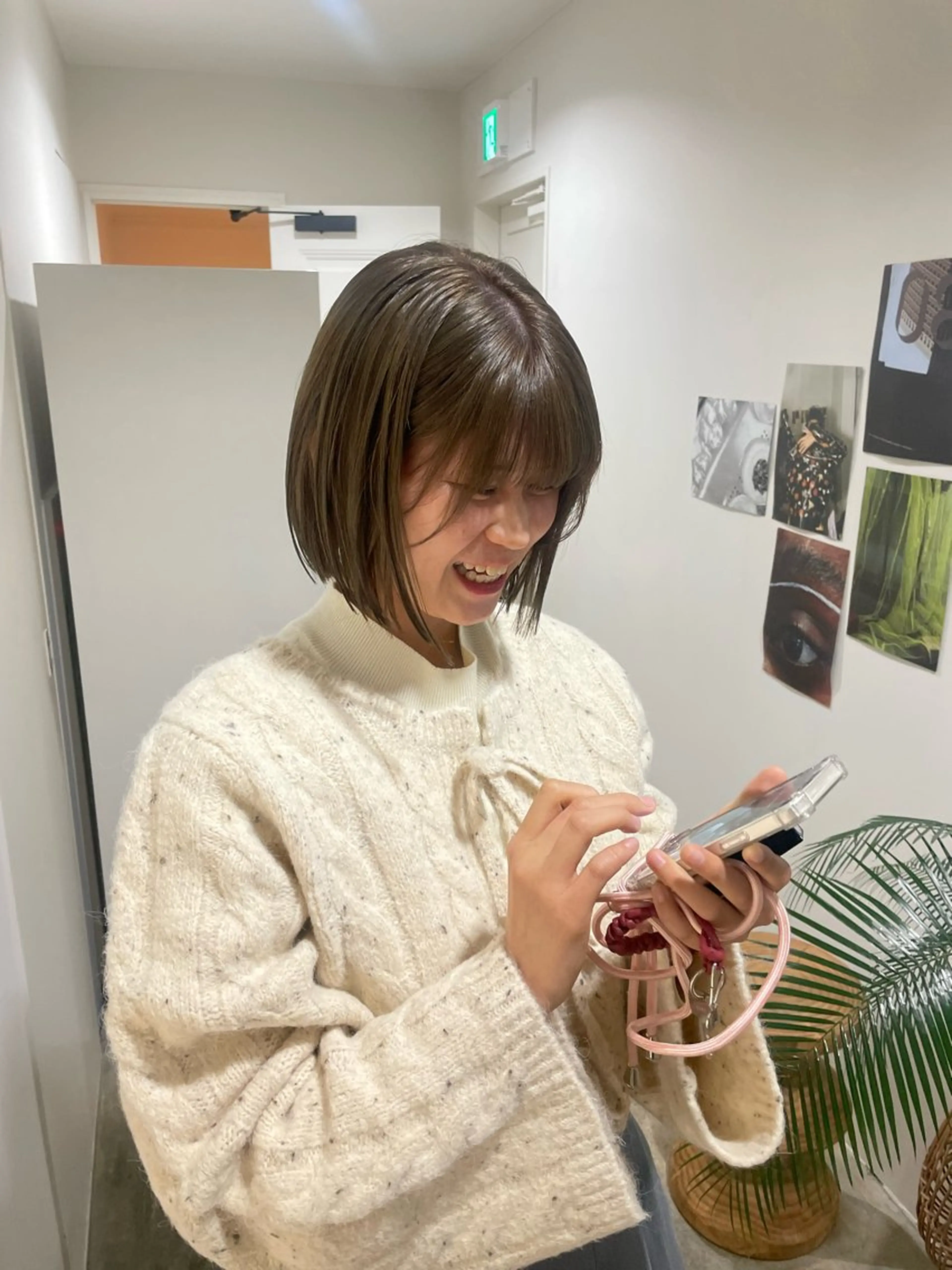 ショート カット ヘアカラー トリートメント 大迫 江梨のヘアスタイル