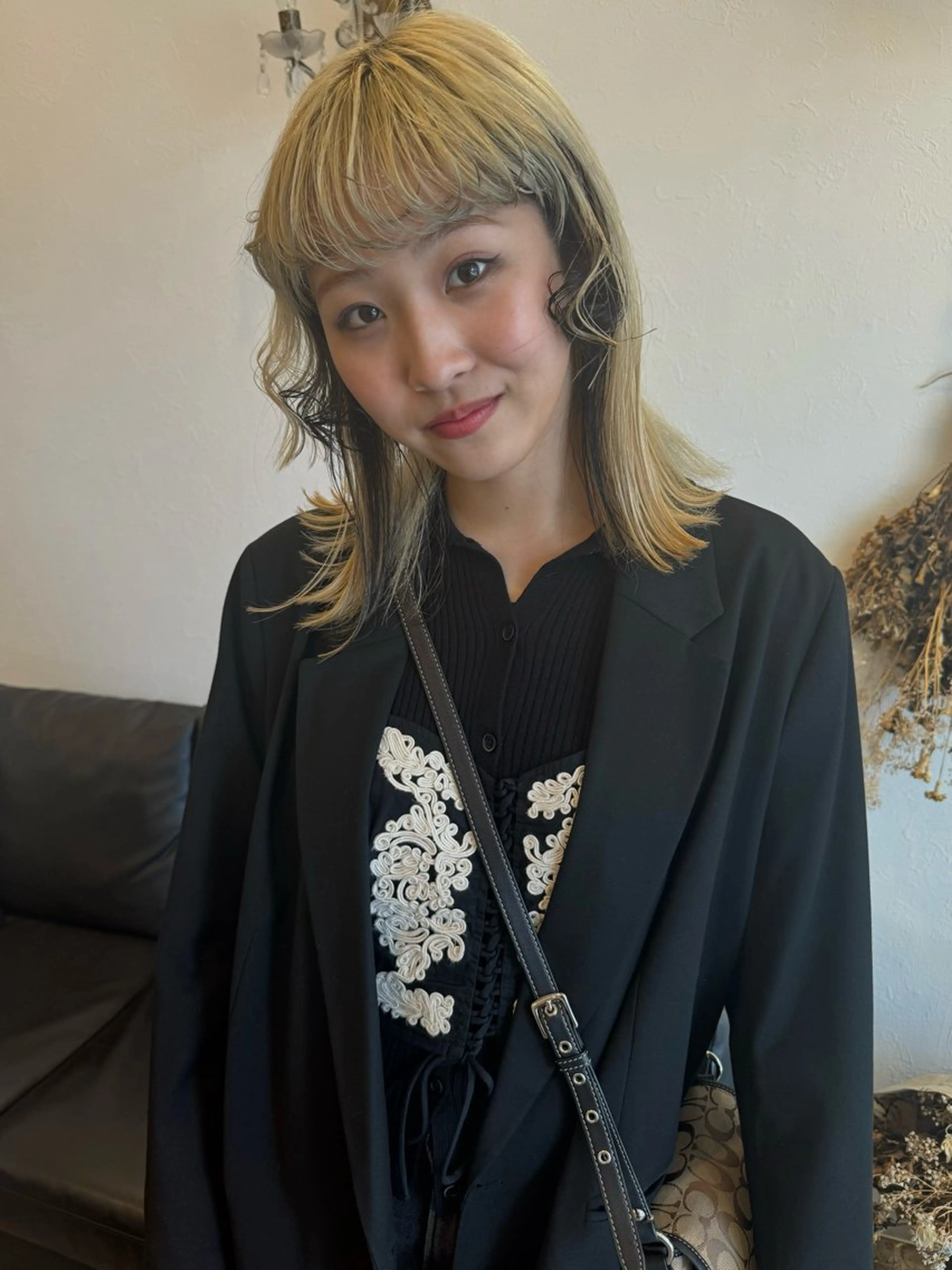 ロング カラー 姫カット ヘアカラー m ā l o.🌷 サカモトマイコのヘアスタイル