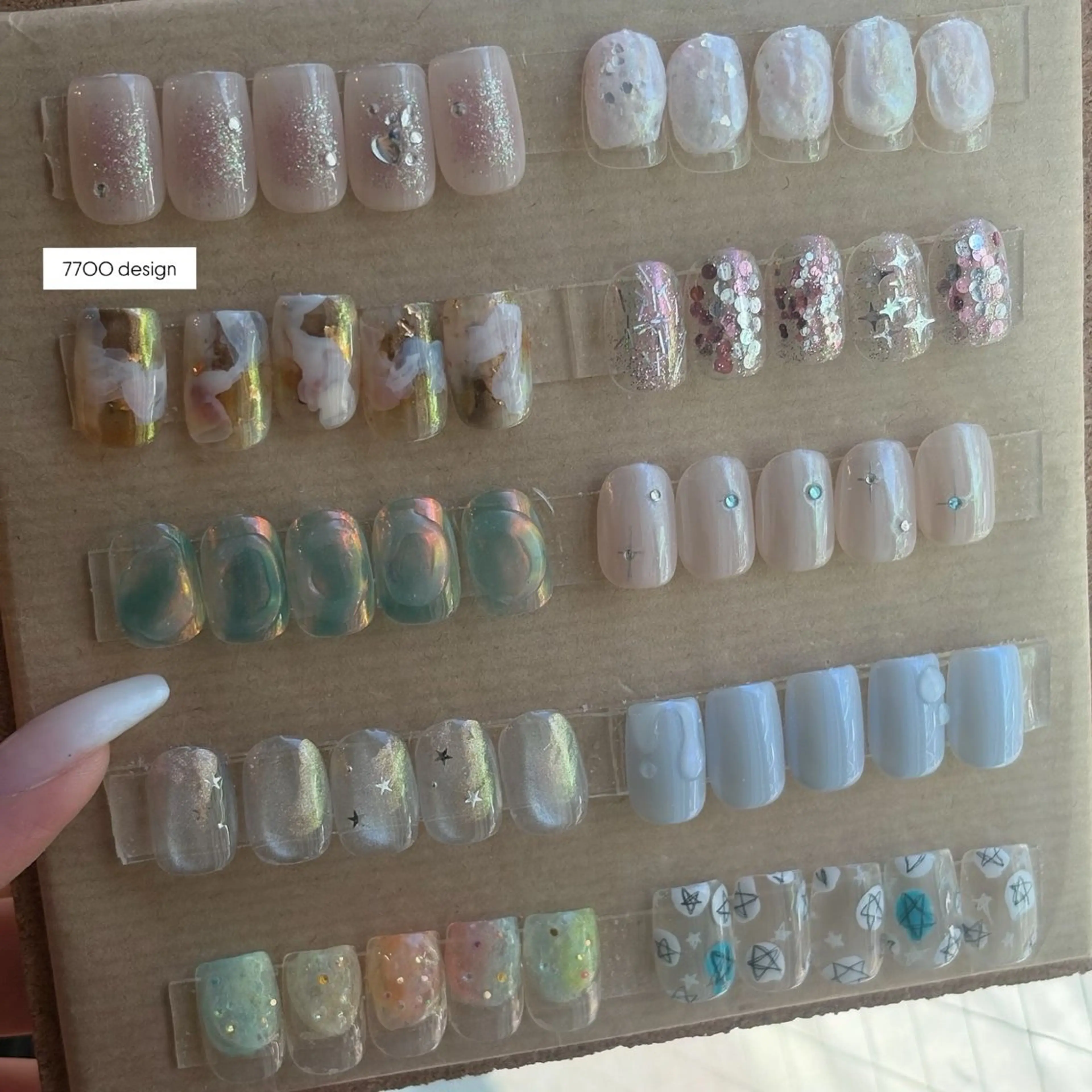 ネイル 𝗿𝗶𝗰𝗼 ˎˊ˗のネイルデザイン