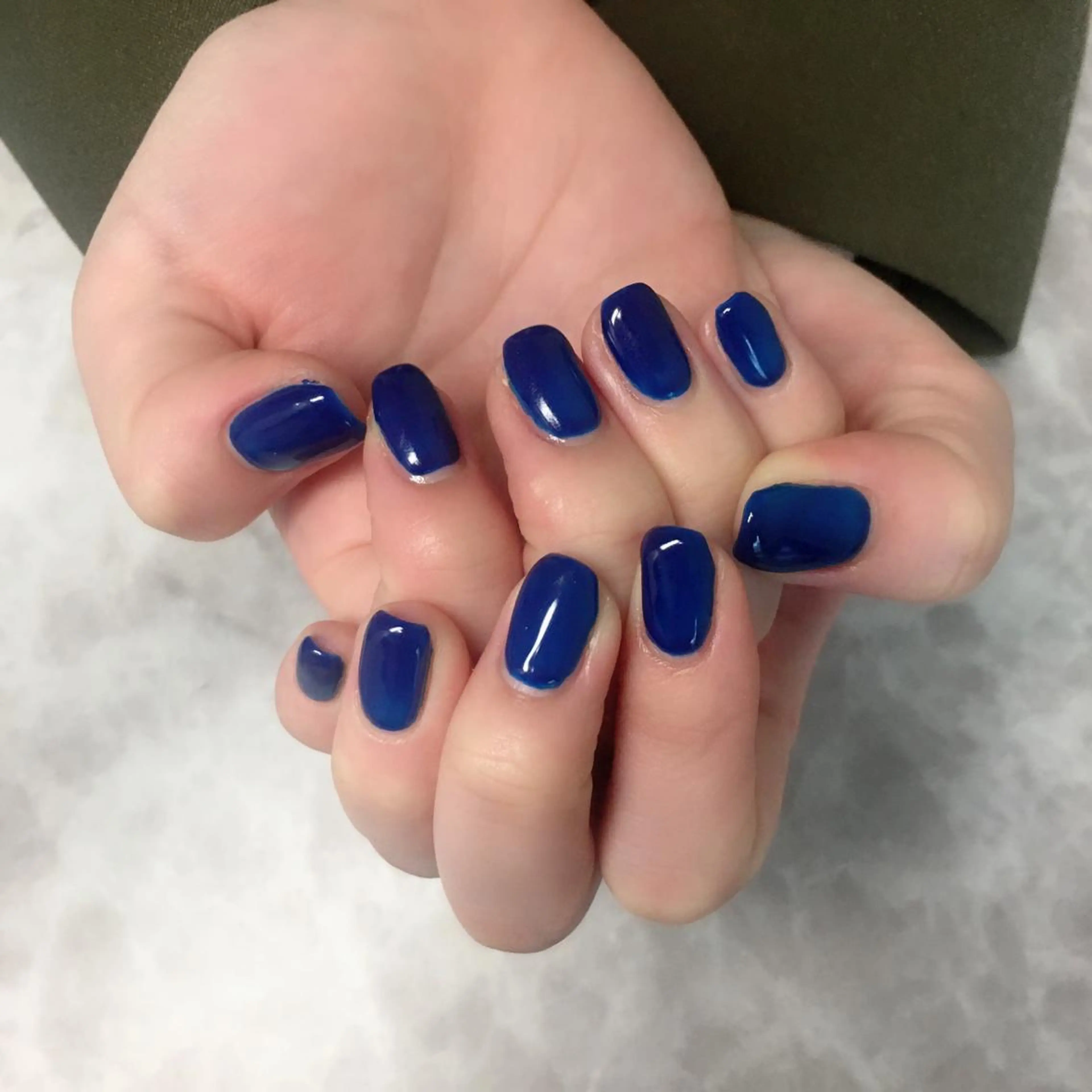 ネイル ワンカラーネイル ハンドネイル 自爪育成/深爪矯正 mikiのネイルデザイン