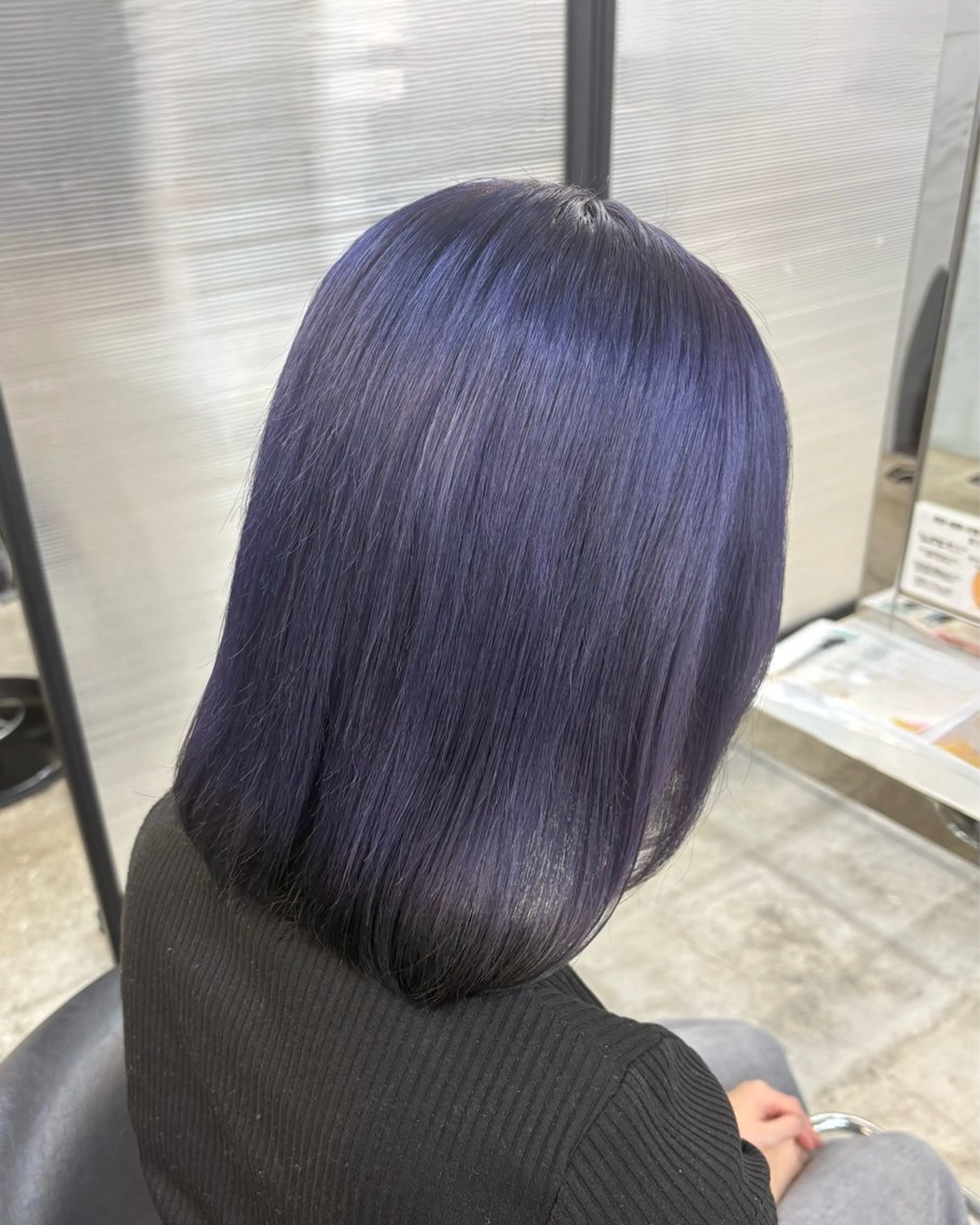 ミディアム カラー ヘアカラー 🪄くすみカラー❇️ 名塚比奈乃🪄のヘアスタイル