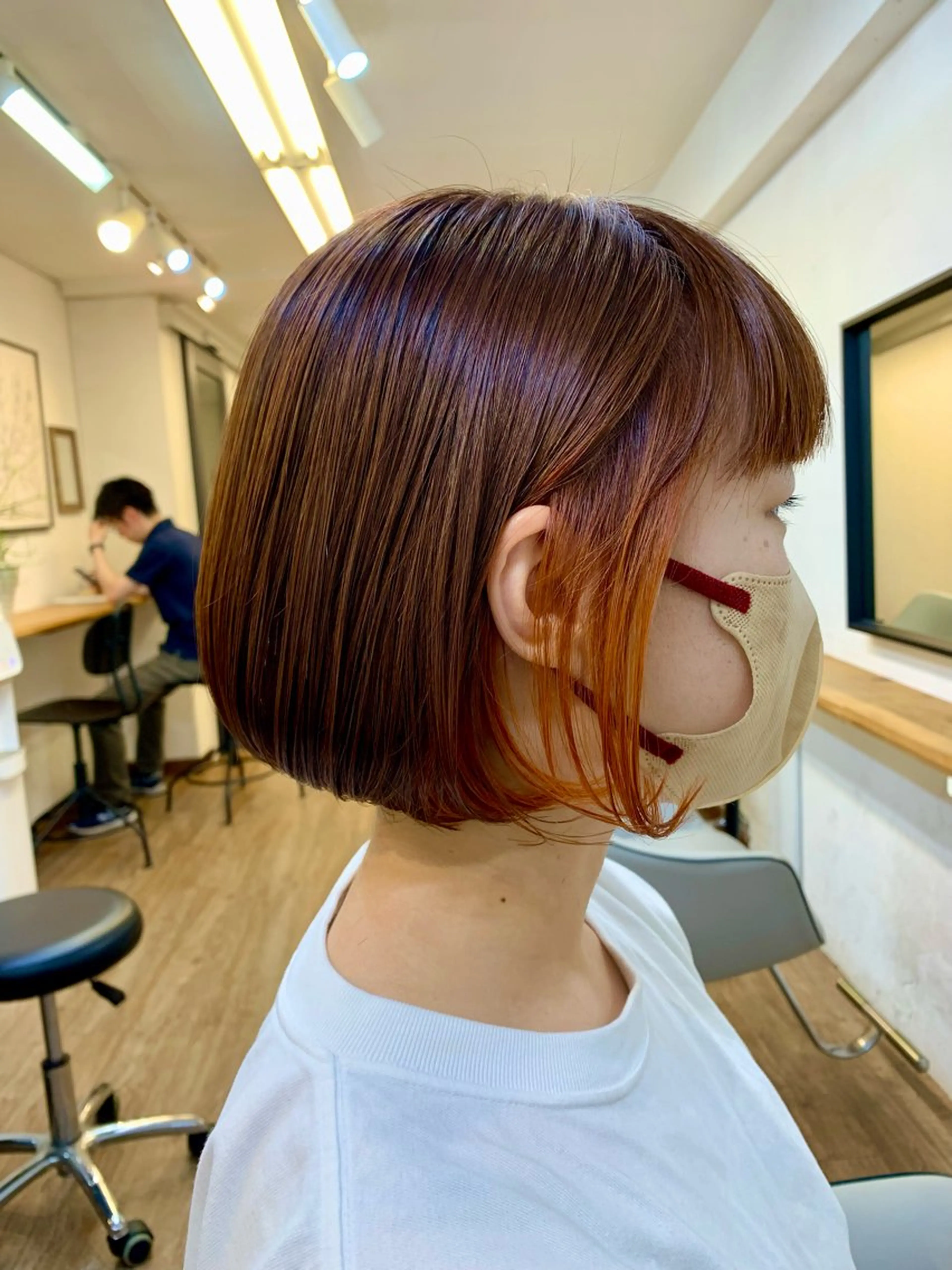 ショート メンズパーマ shell 宮下のヘアスタイル