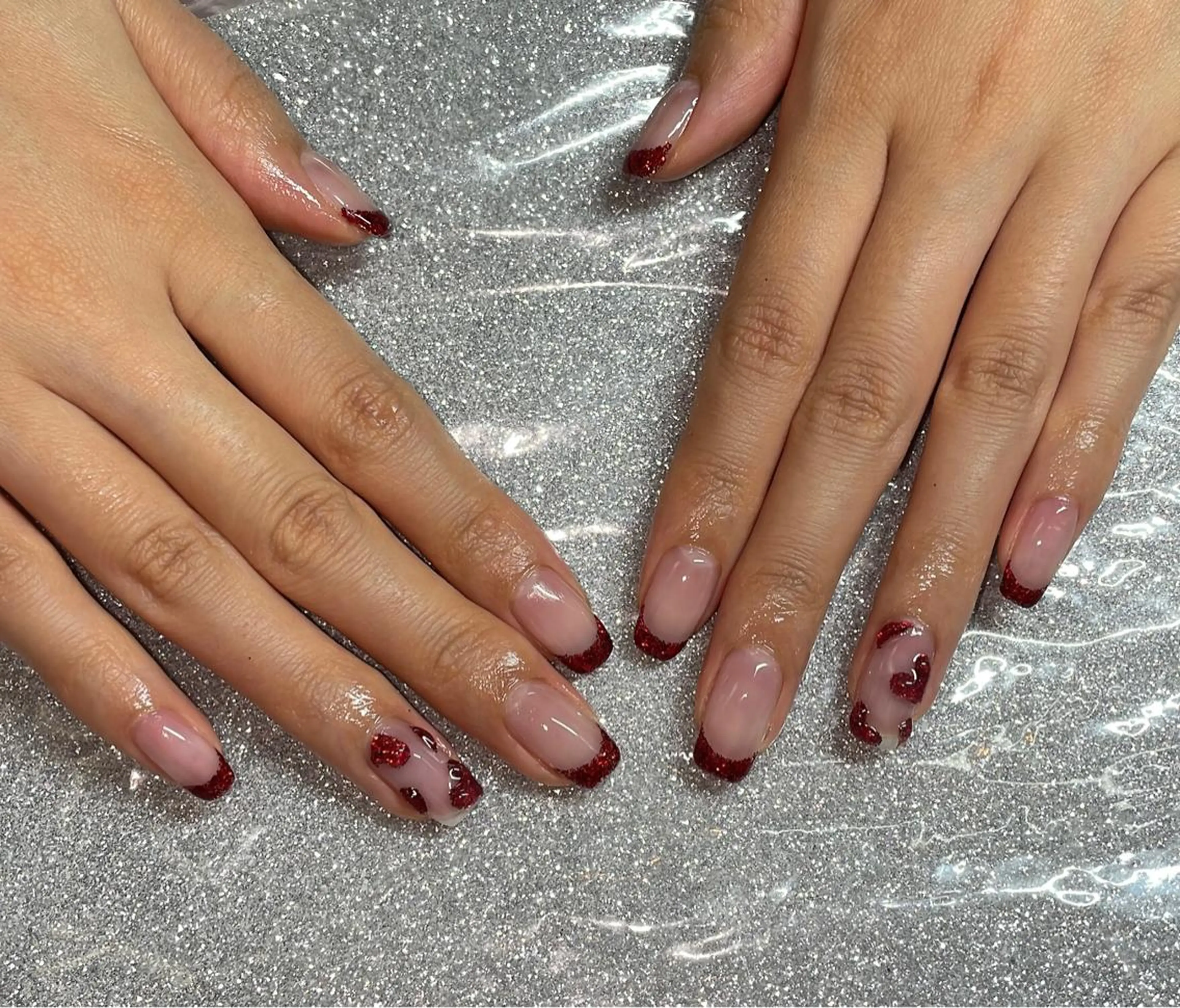 ネイル ハンドネイル VIERU 🌈🎀💖のネイルデザイン