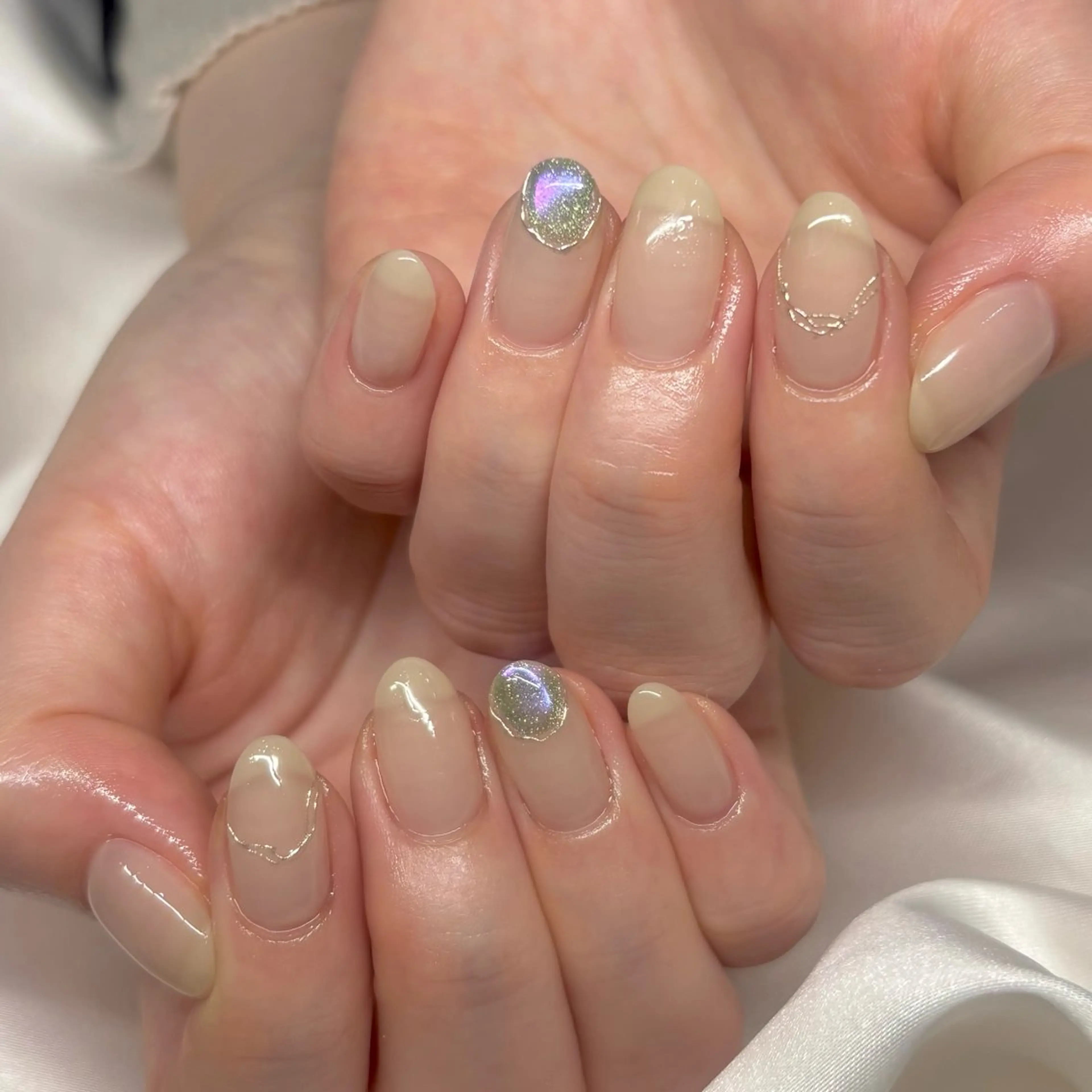 ネイル ハンドネイル . 未來のネイルデザイン