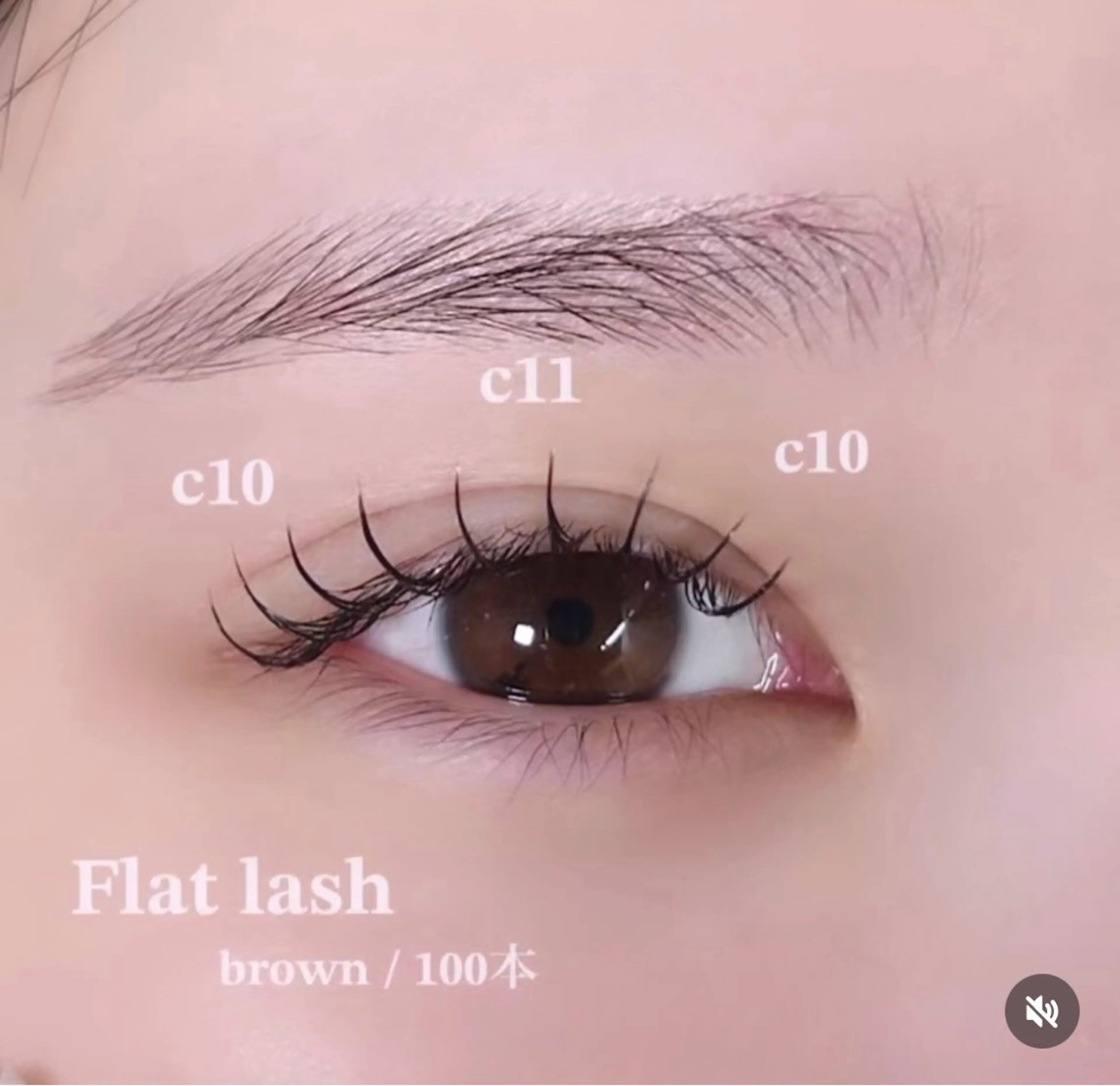 マツエク・マツパ 田中 綺乃のマツエク・マツパデザイン