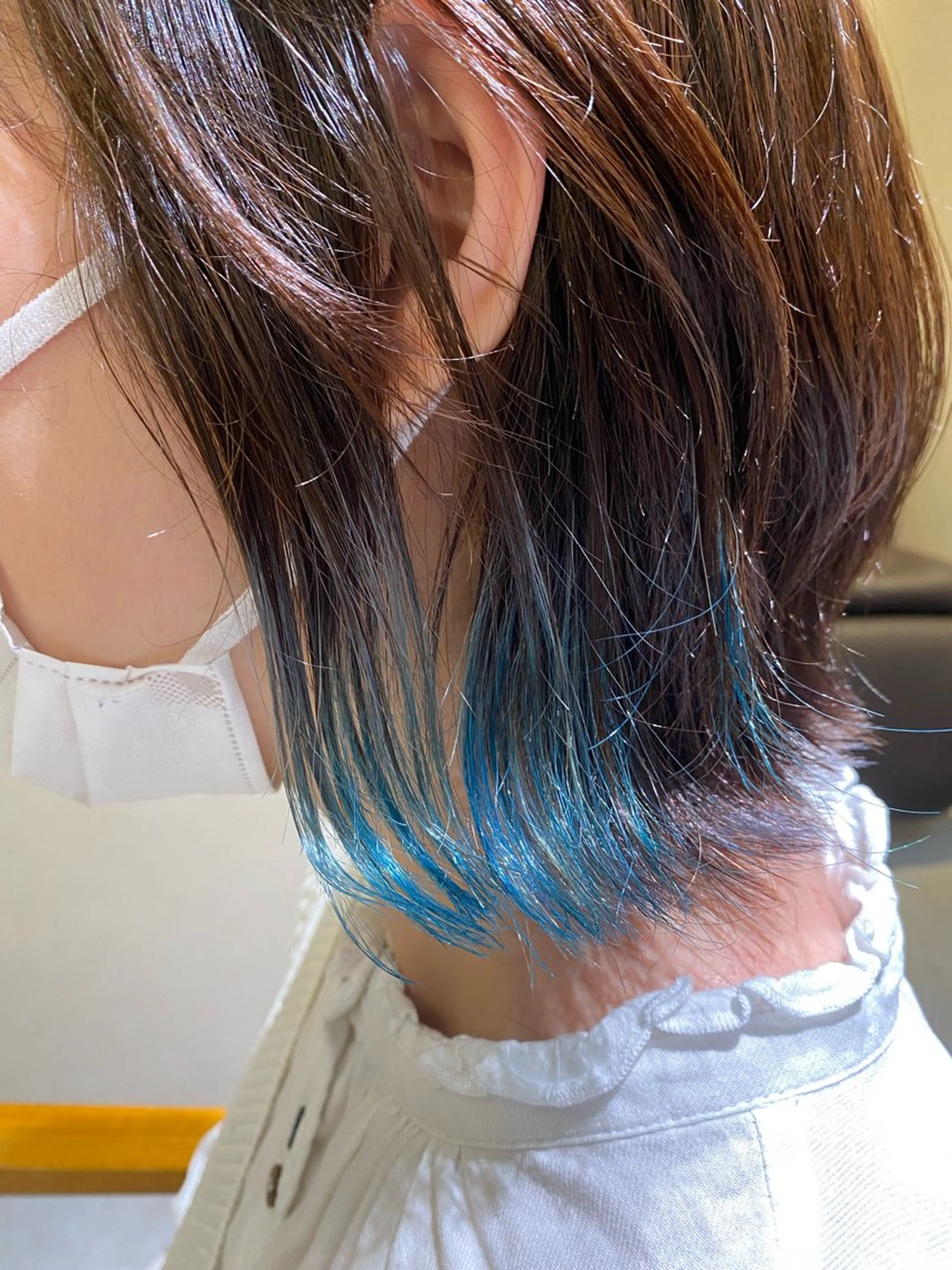 ショート カラー 髪質改善/ブラック ヘア/リンのヘアスタイル