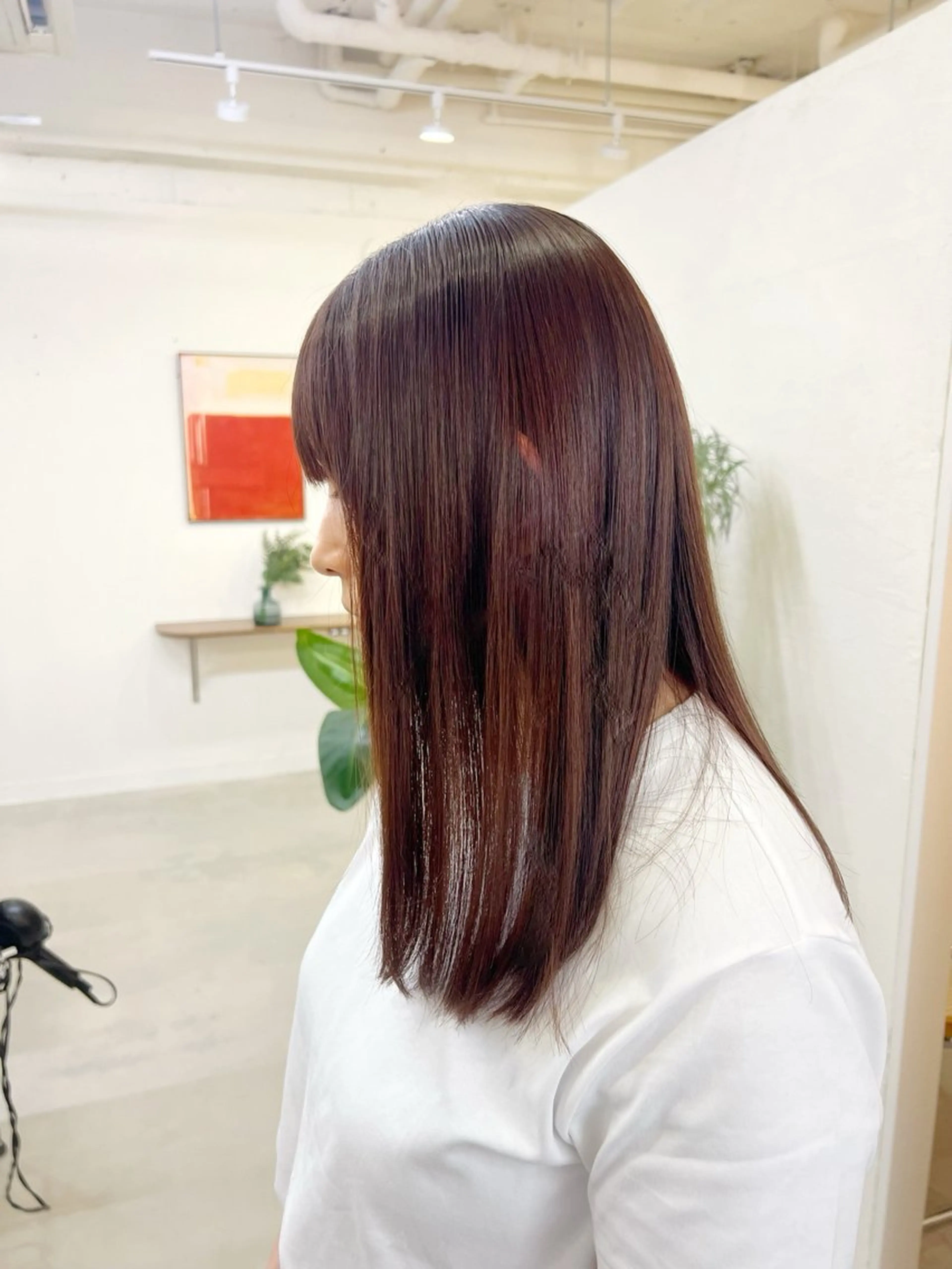 セミロング カラー 🌈🌏 Kokoネ🪐🌕のヘアスタイル