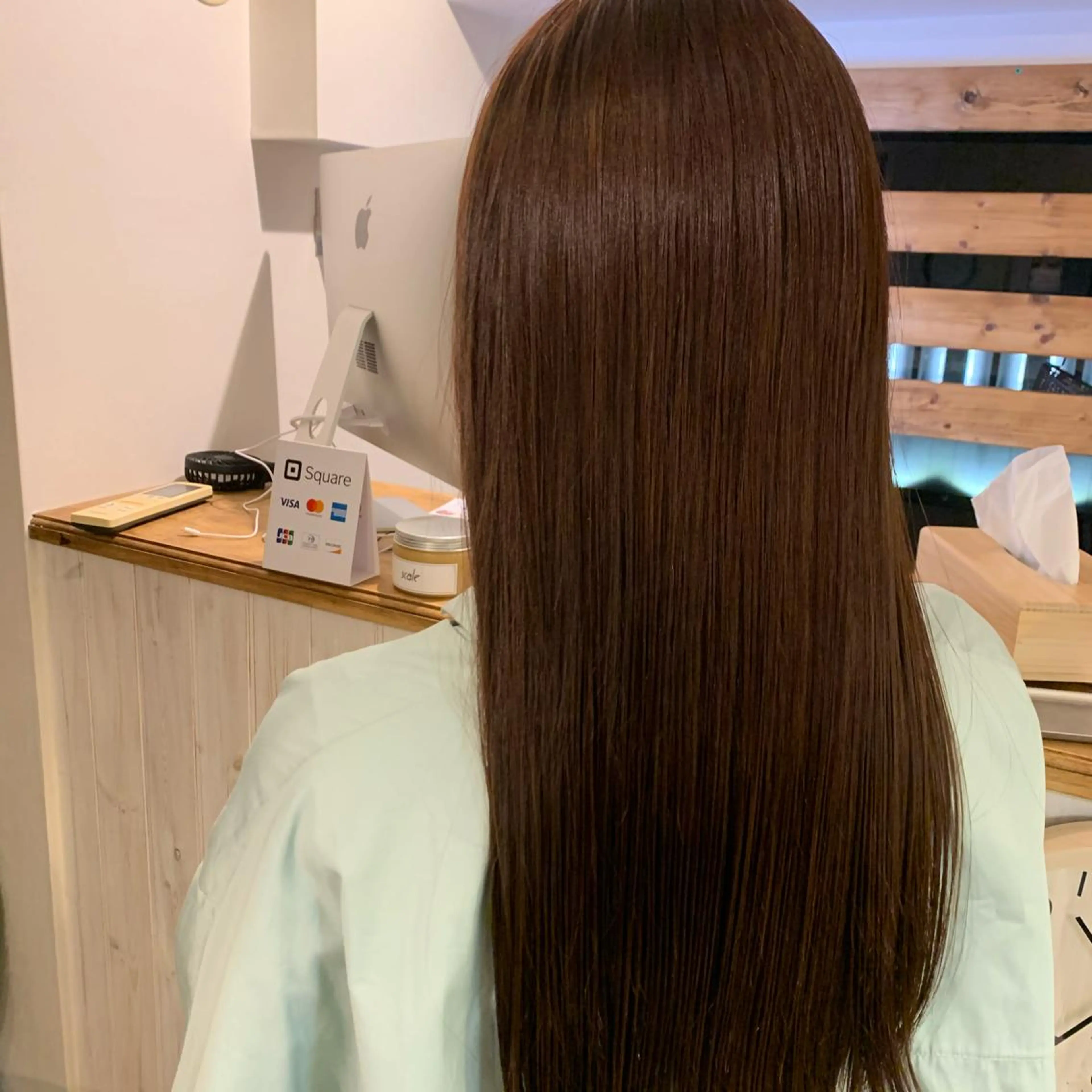 ロング 髪質改善 カット ヘアカラー パーマ トリートメント ヘアセット 土井 貴司のヘアスタイル