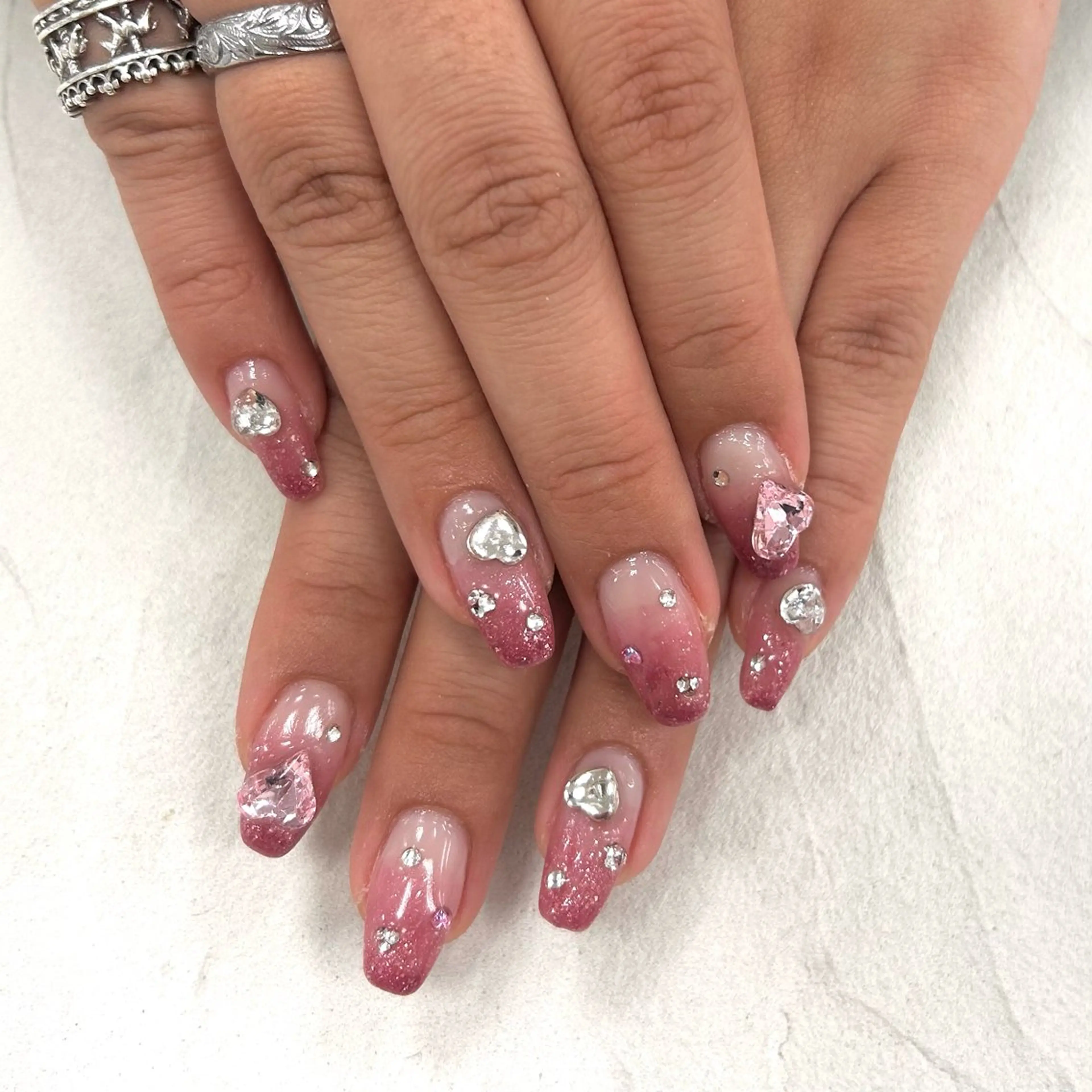 ネイル ハンドネイル Bianca  🎀 Hayakawaのネイルデザイン