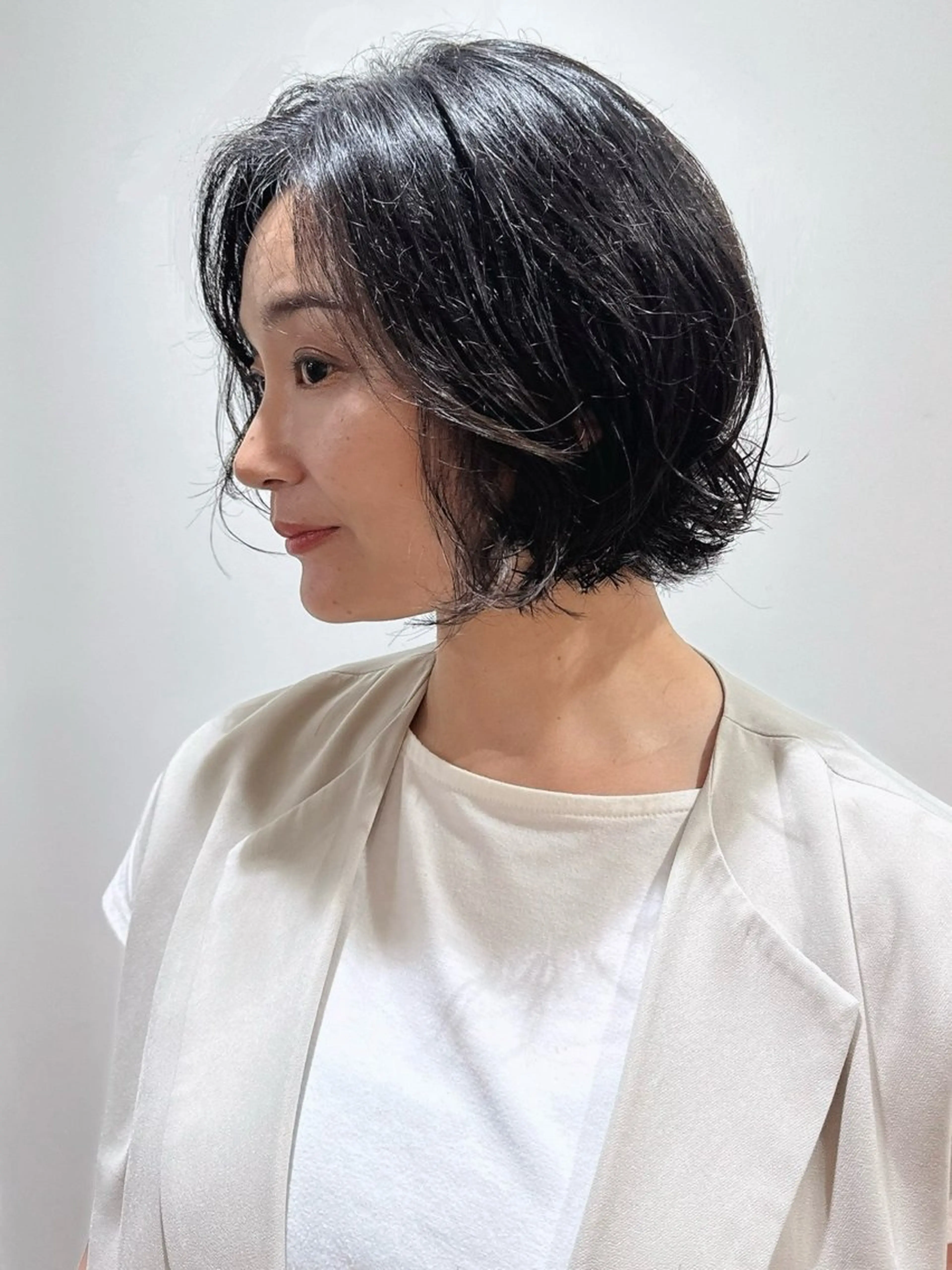 ショート モリオフロムロンドン原宿本店所属・ショート/ボブ/ハイ トーン/Nanahaのヘアスタイル