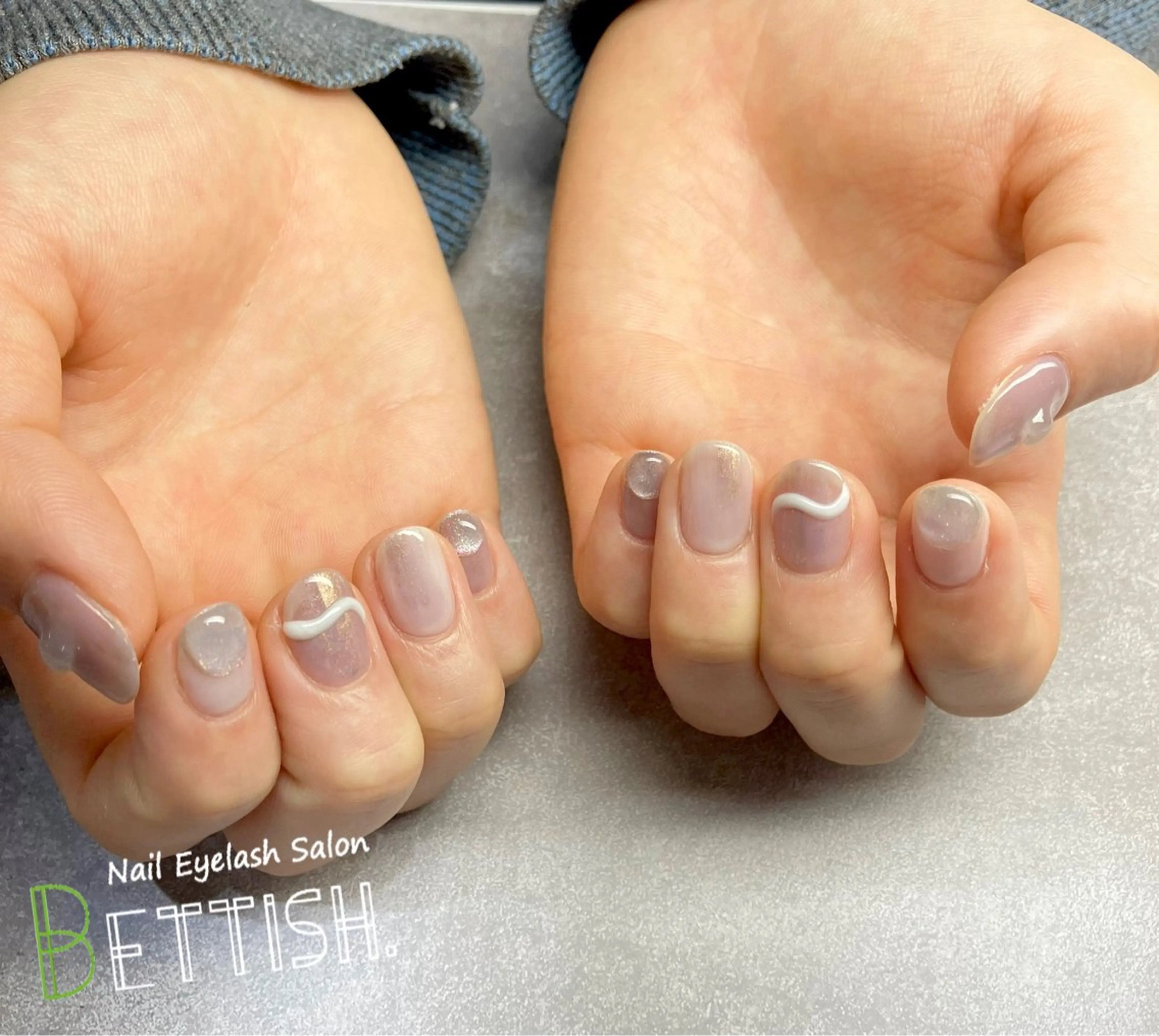 ネイル パープル ハンドネイル BETTISH. KUMIKO☺︎︎のネイルデザイン