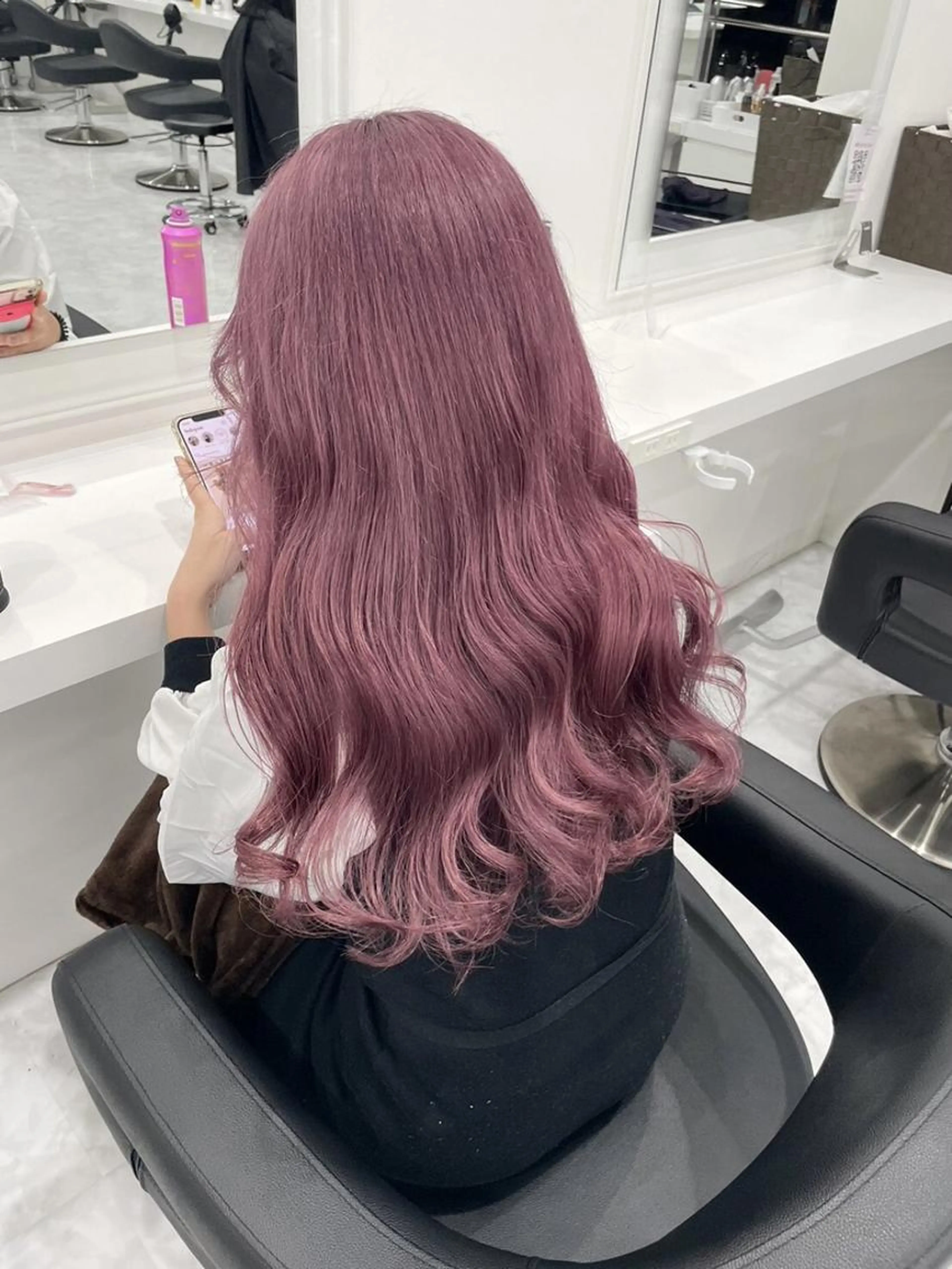 【🎀1日1名限定艶暖色カラー🎀】カット＋ケアブリーチ込みダブルカラー＋オリジナルトリートメント🏹の写真