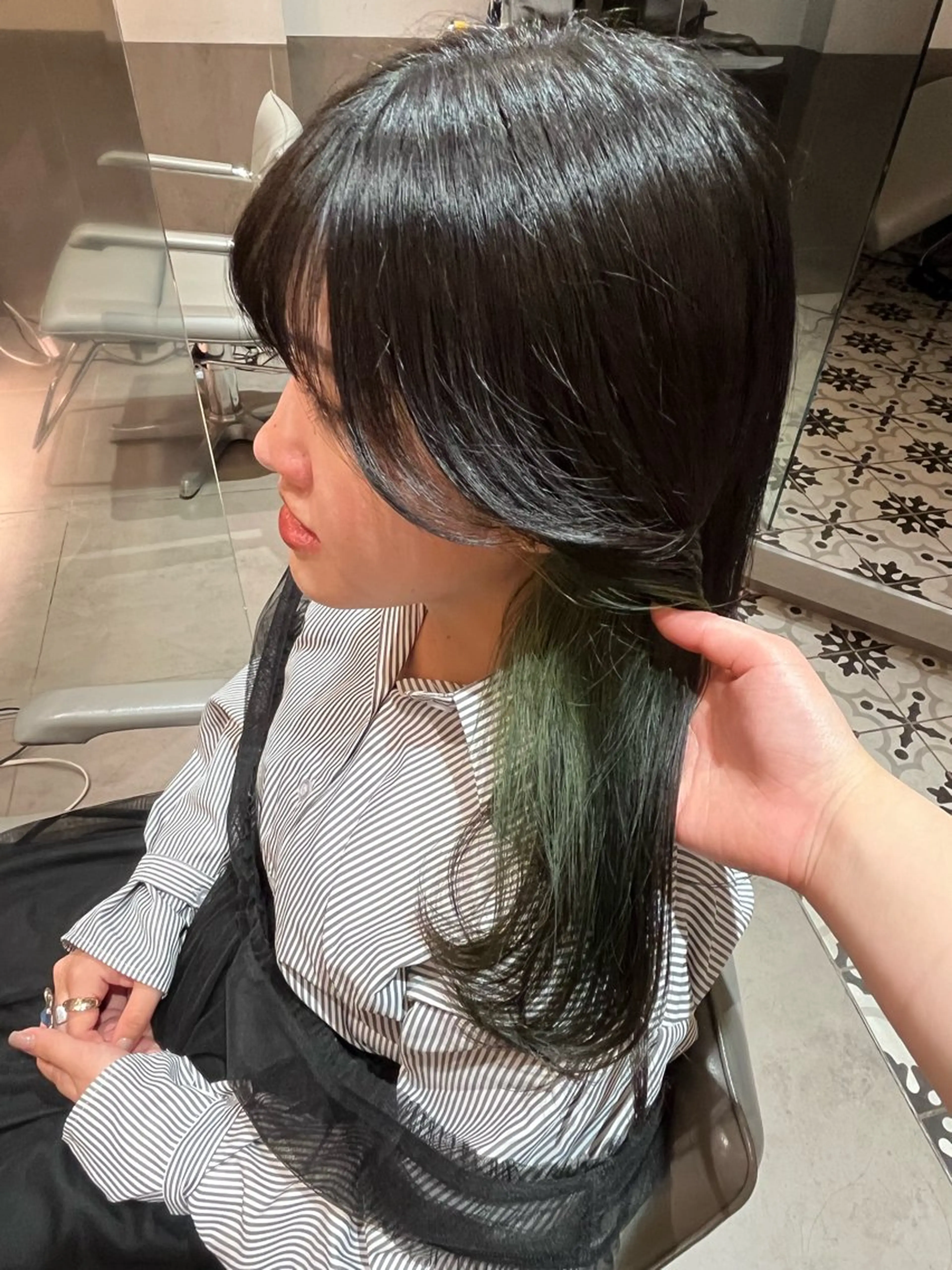 ロング カラー カット ヘアカラー トリートメント ヘアセット 🌻暖色カラー🌻 sakuraのヘアスタイル