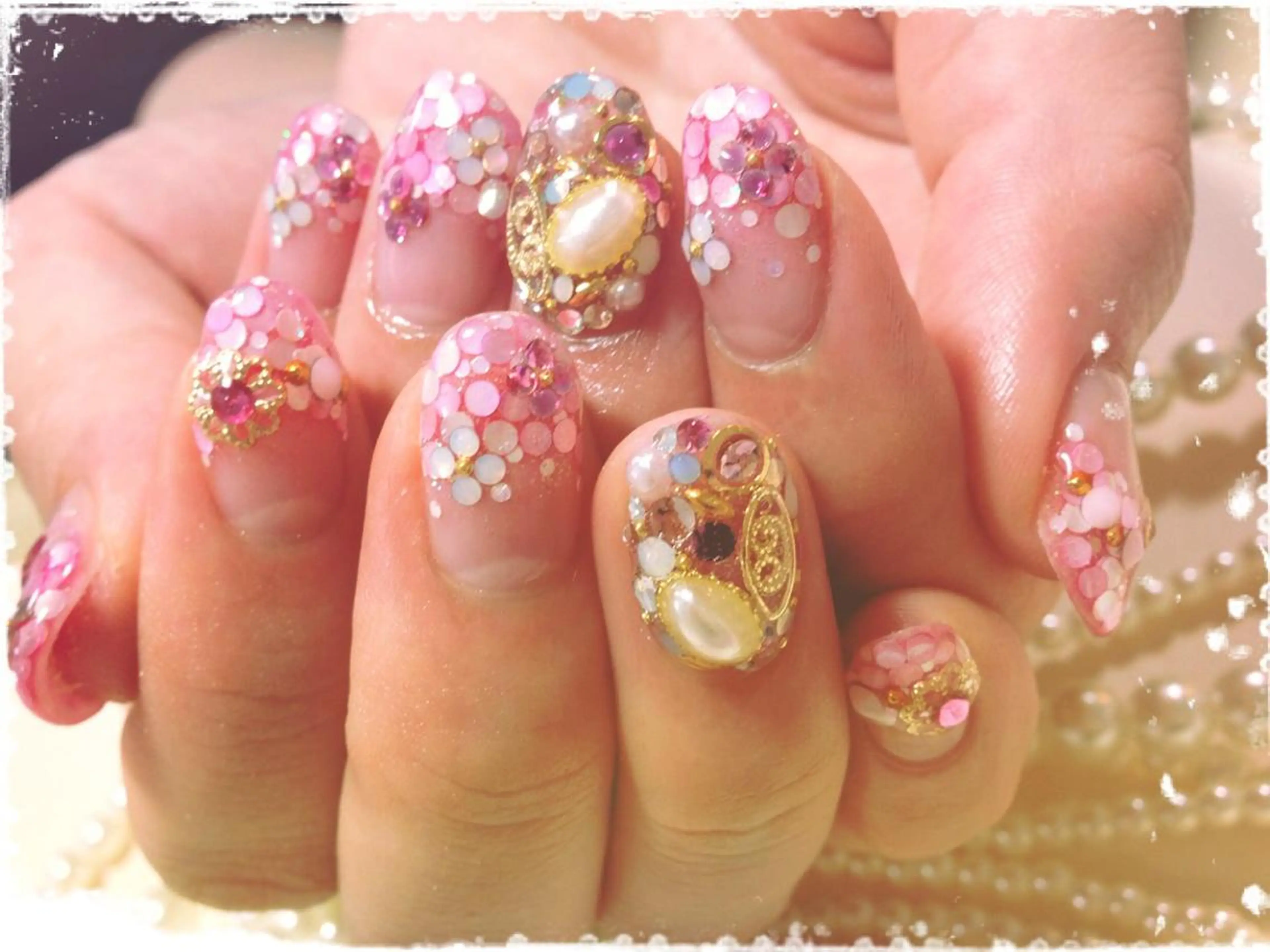 ネイル ハンドネイル nail salon en familleのネイルデザイン