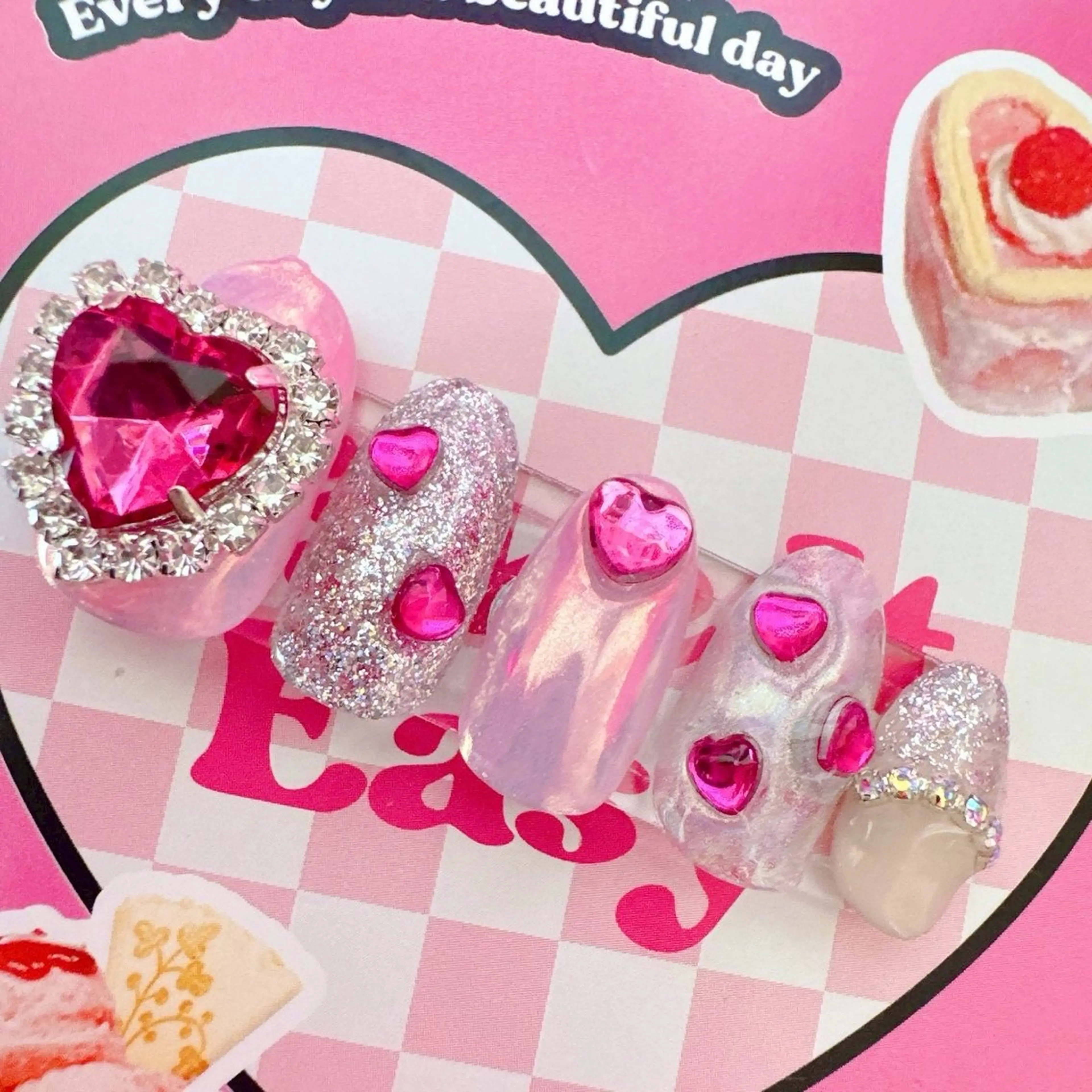 ネイル ハンドネイル MignonReve ♡EIMI🌈のネイルデザイン