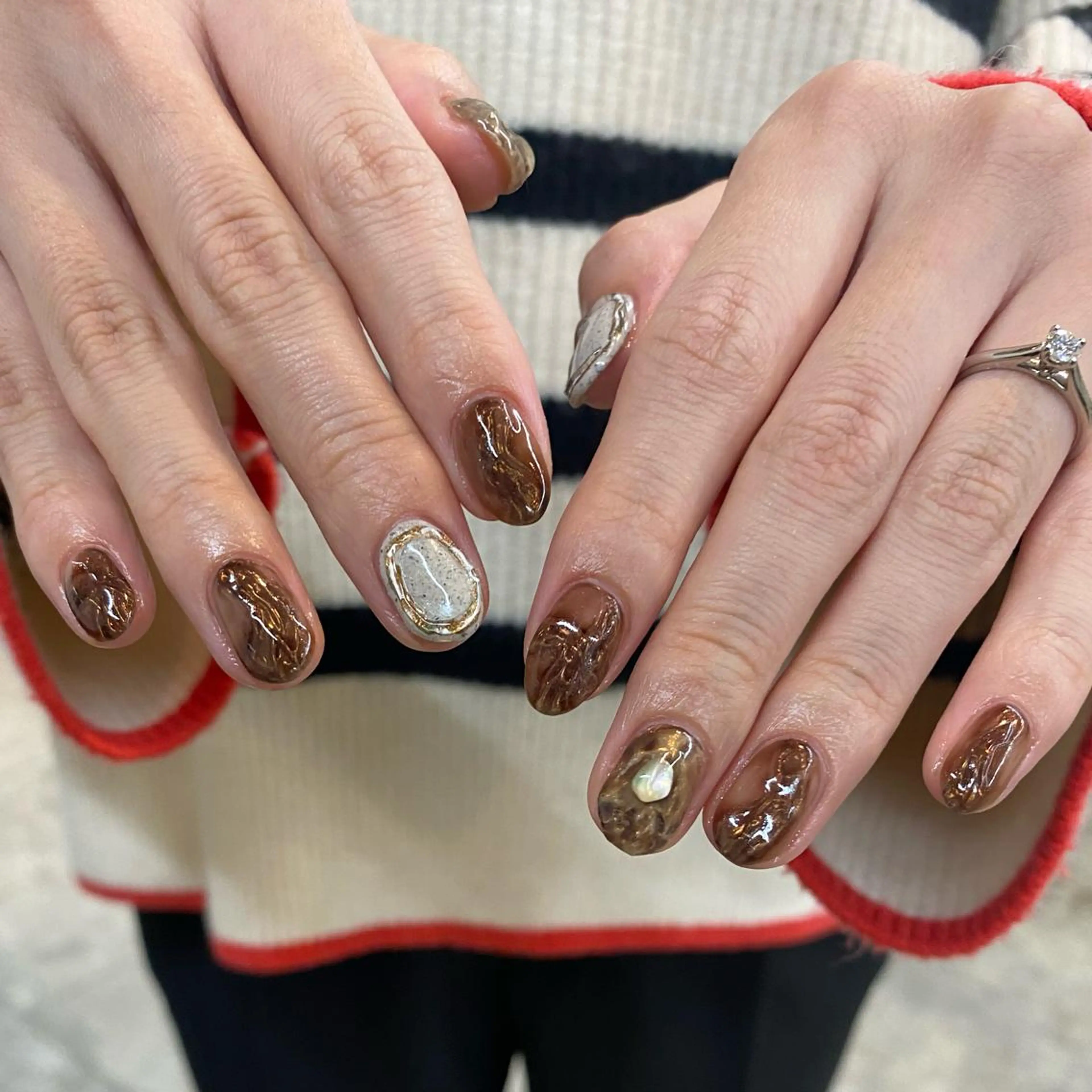 ネイル ハンドネイル nable.所属・栗林 実莉のネイルデザイン