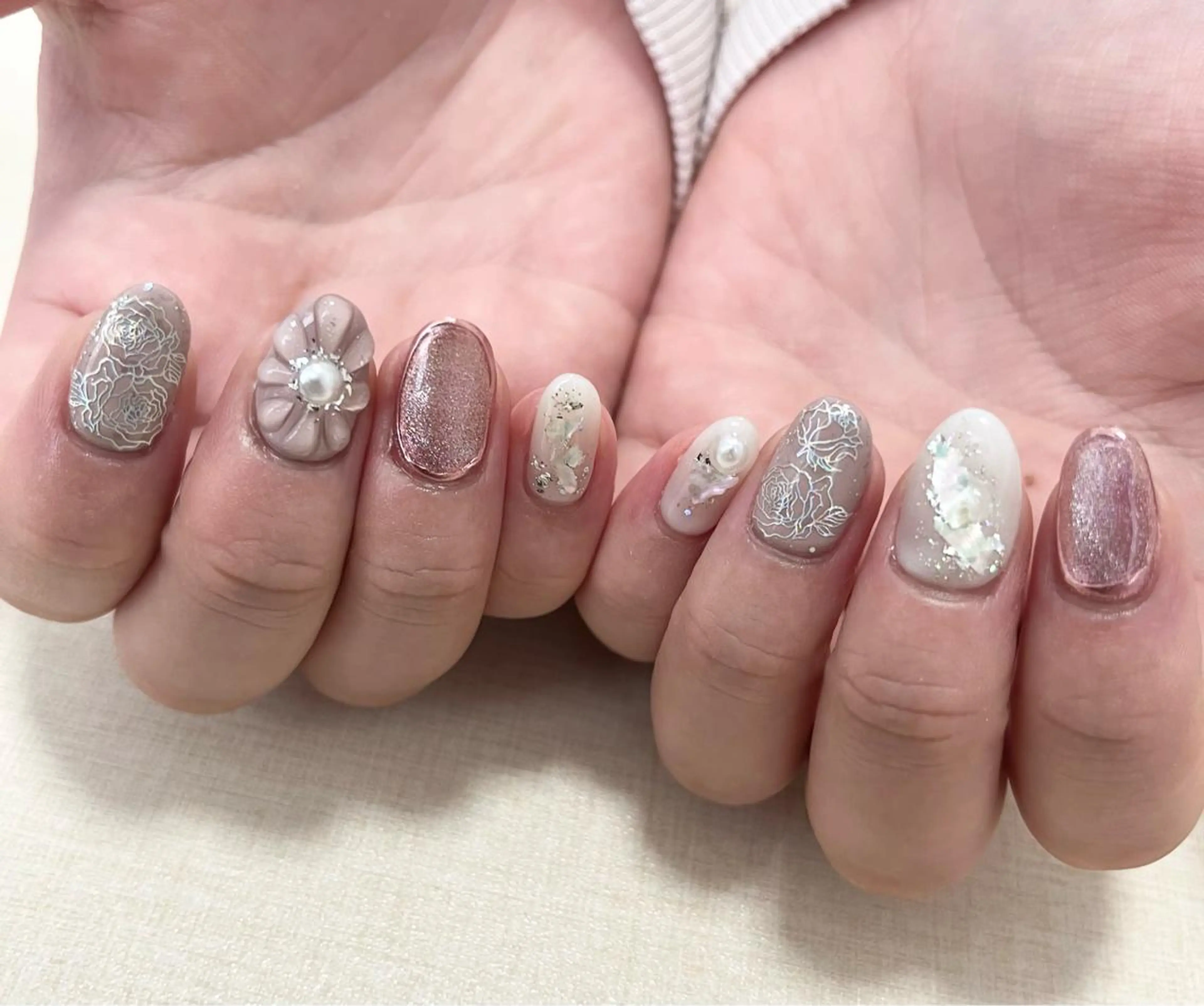 ネイル わたなべ さやかのネイルデザイン