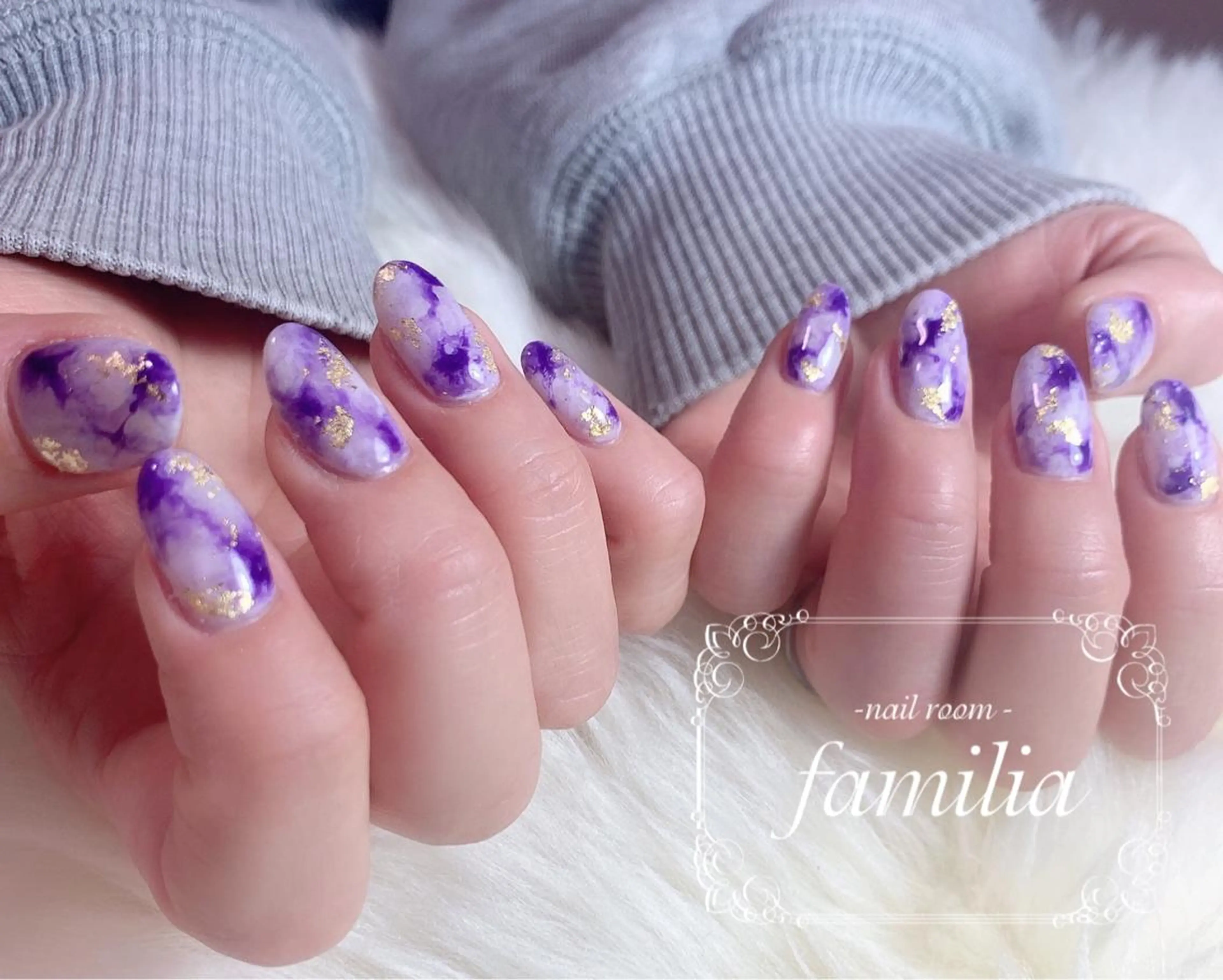 ネイル ハンドネイル -nailroom- familiaのネイルデザイン
