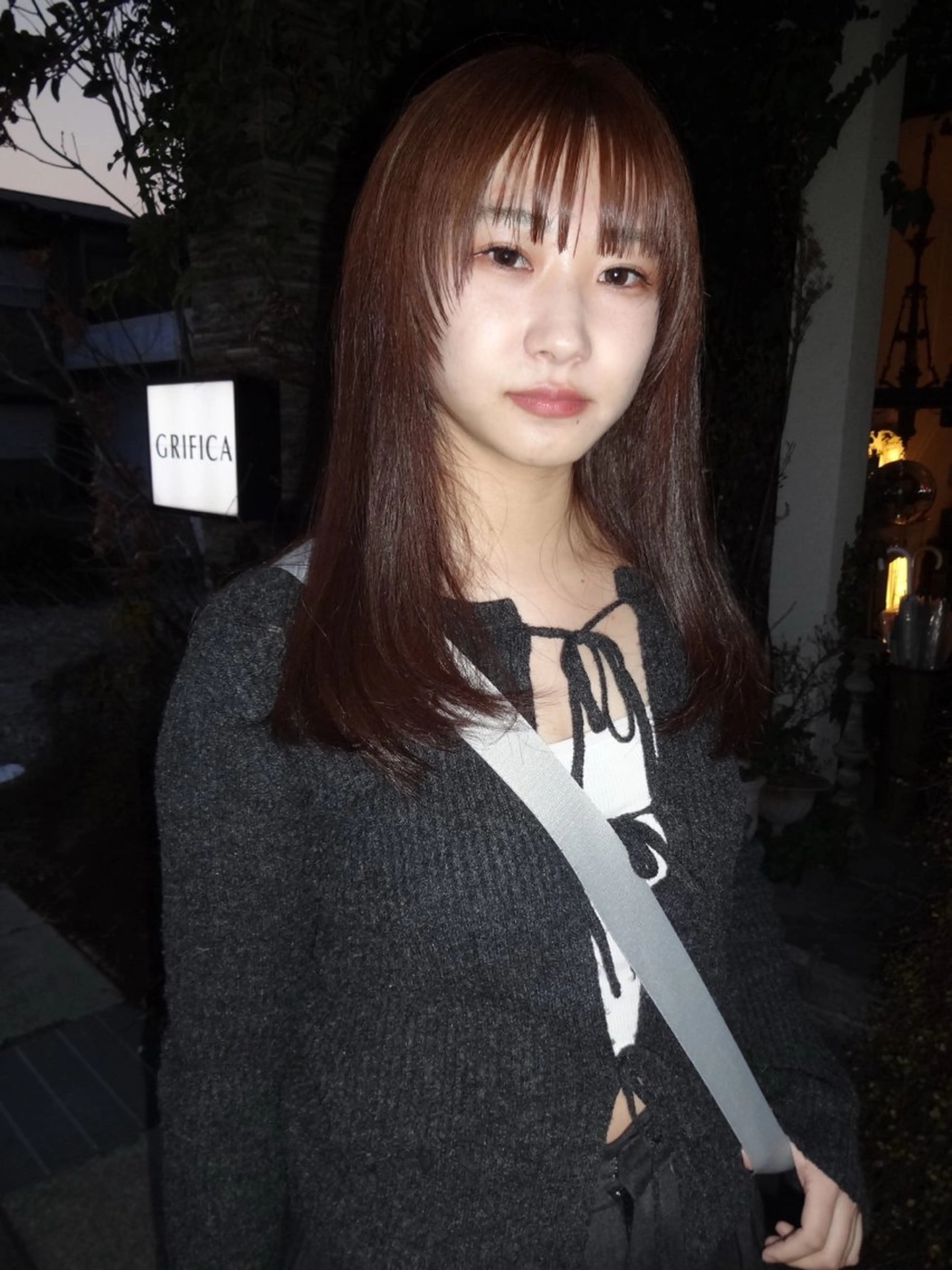 セミロング カラー 太田 妃香/岡崎美容室のヘアスタイル