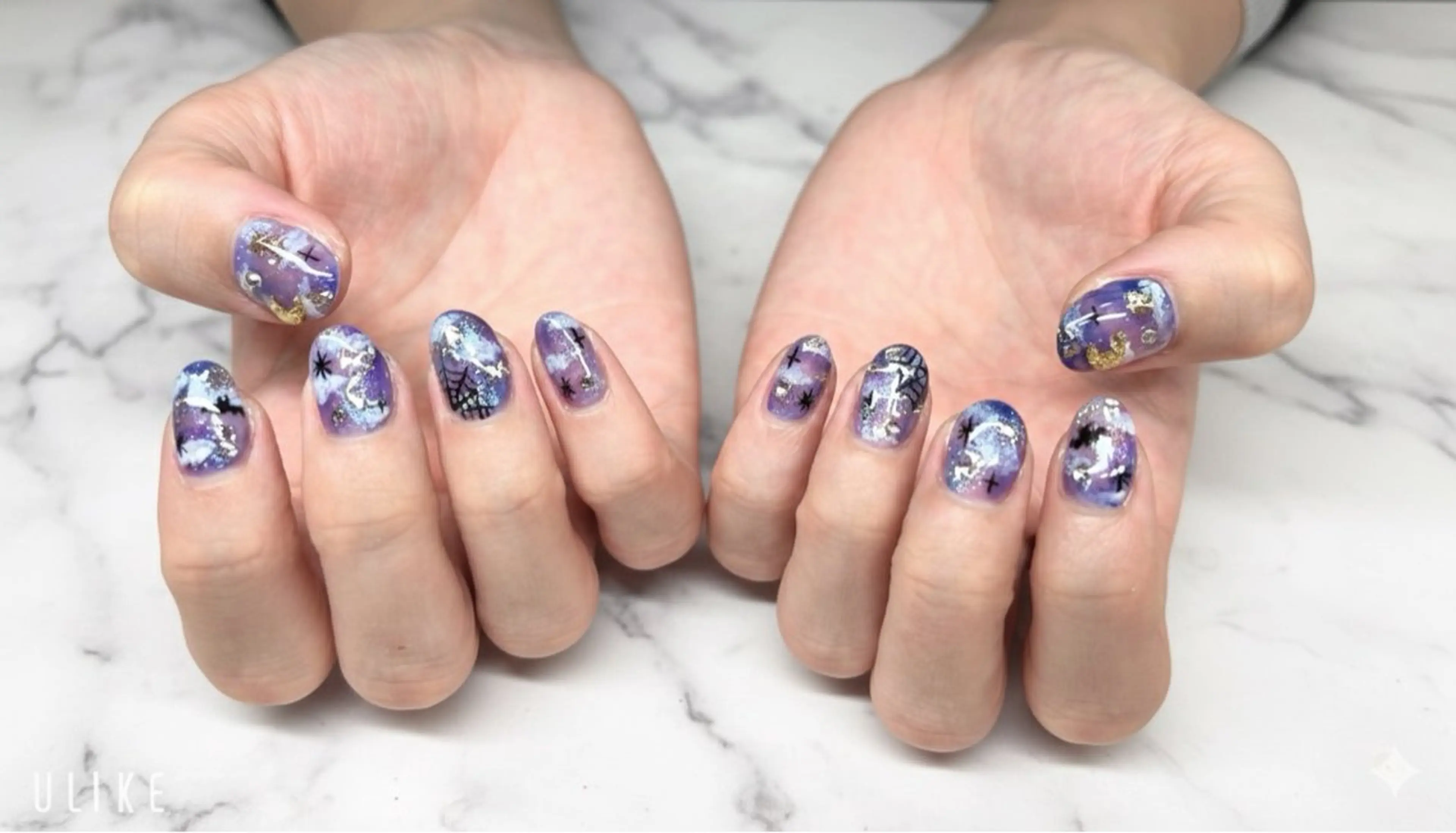 ネイル フレンチネイル ラメ(グリッター) ラメグラデーション マグネットネイル 持ち込み ハンドネイル ティーエヌ 金山駅東口店のネイルデザイン