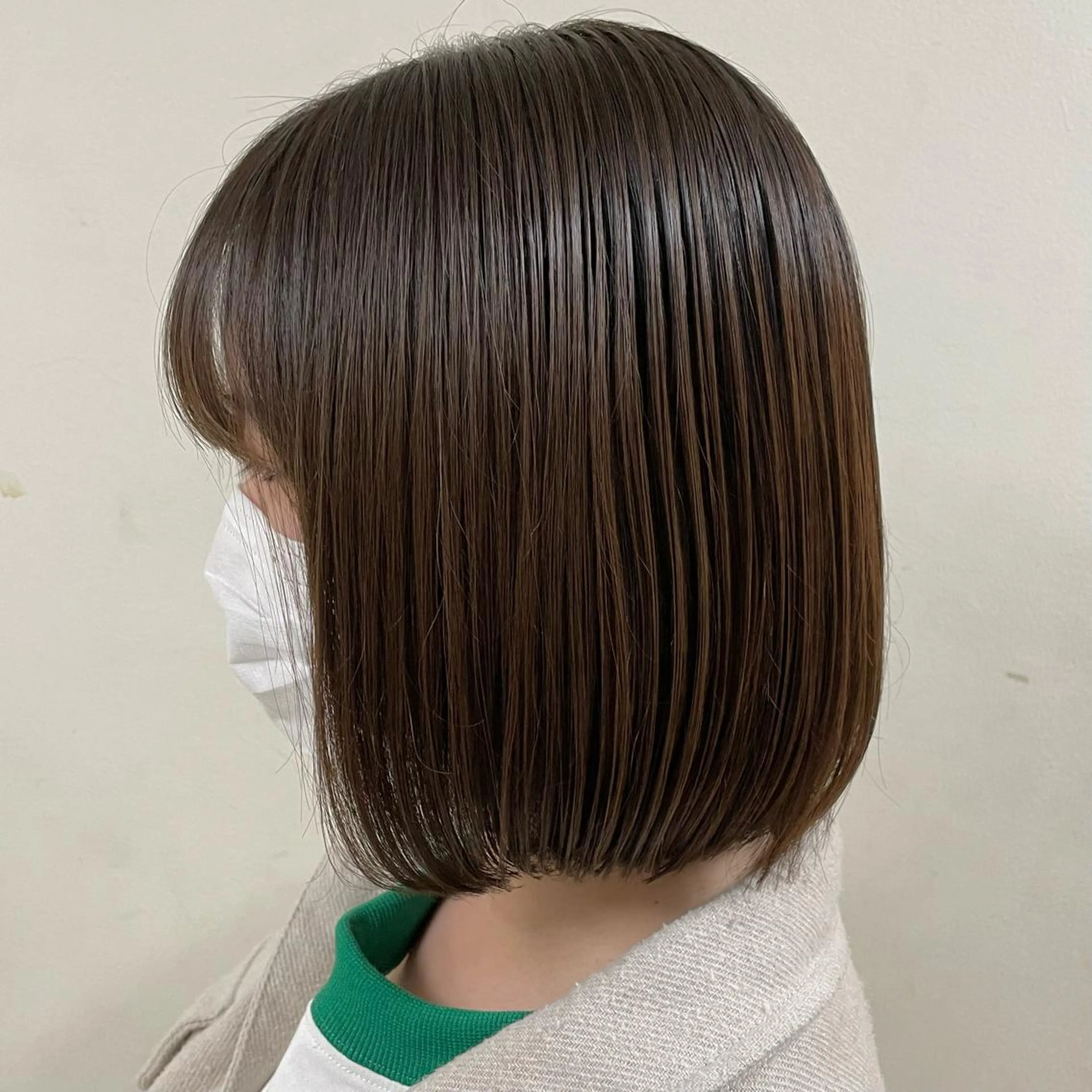 ミディアム カラー ヘアアレンジ maoブリーチ無し 似合わせカラーのヘアスタイル