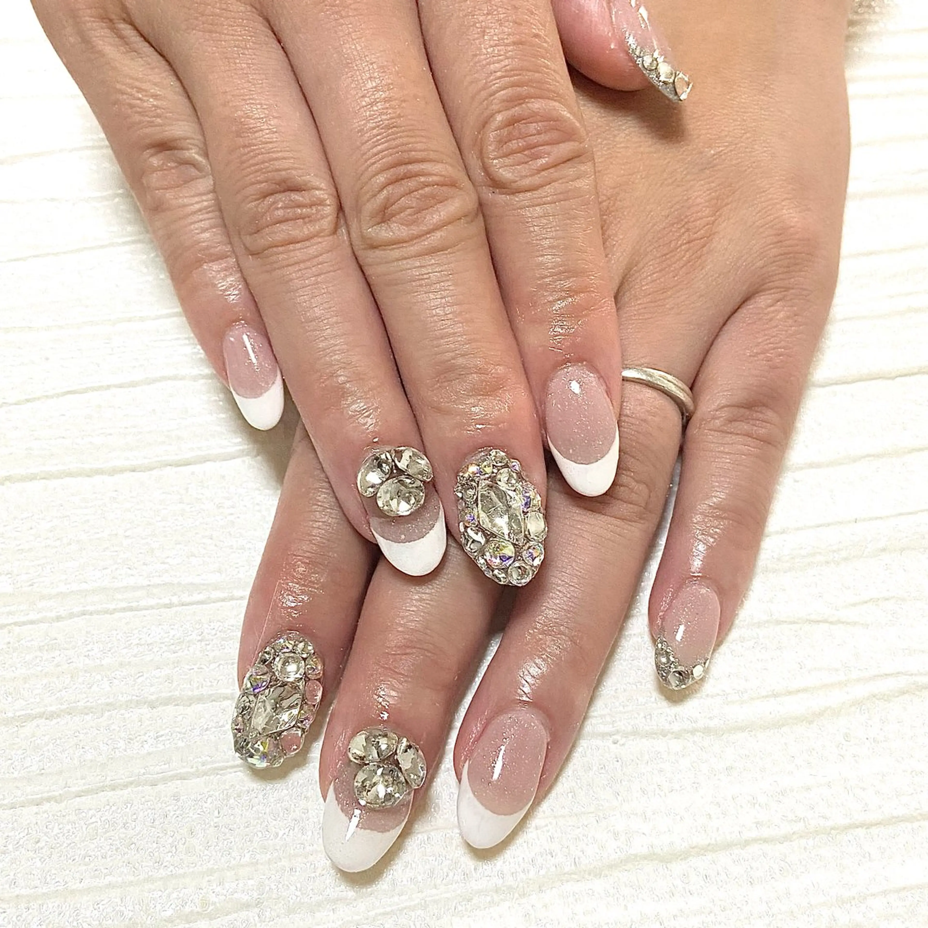 ネイル ブライダルネイル Allure小山店 Maiのネイルデザイン