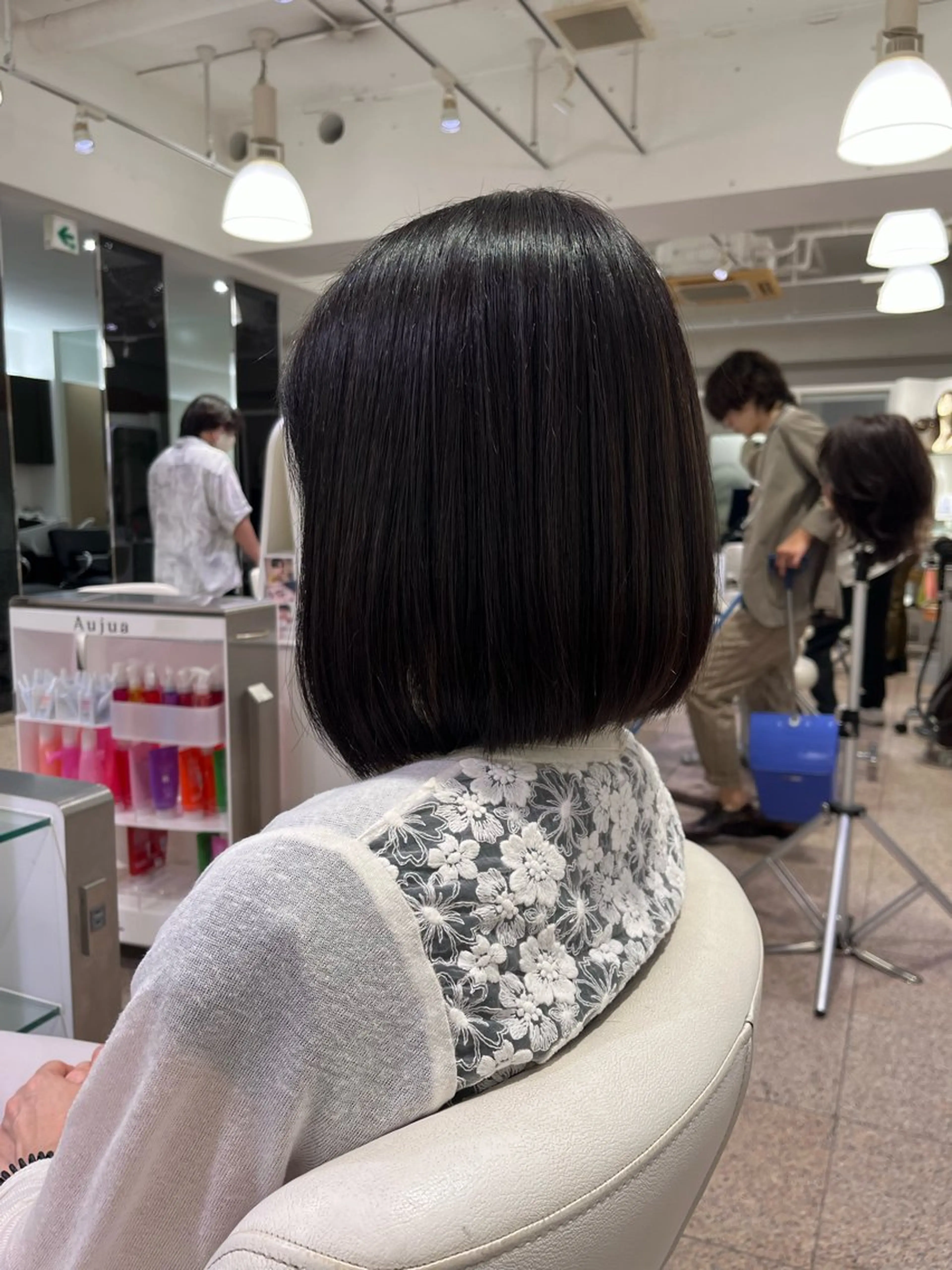 ショート ボブ トリートメント 天神 大名 ショート ボブ 宇土あやかのヘアスタイル