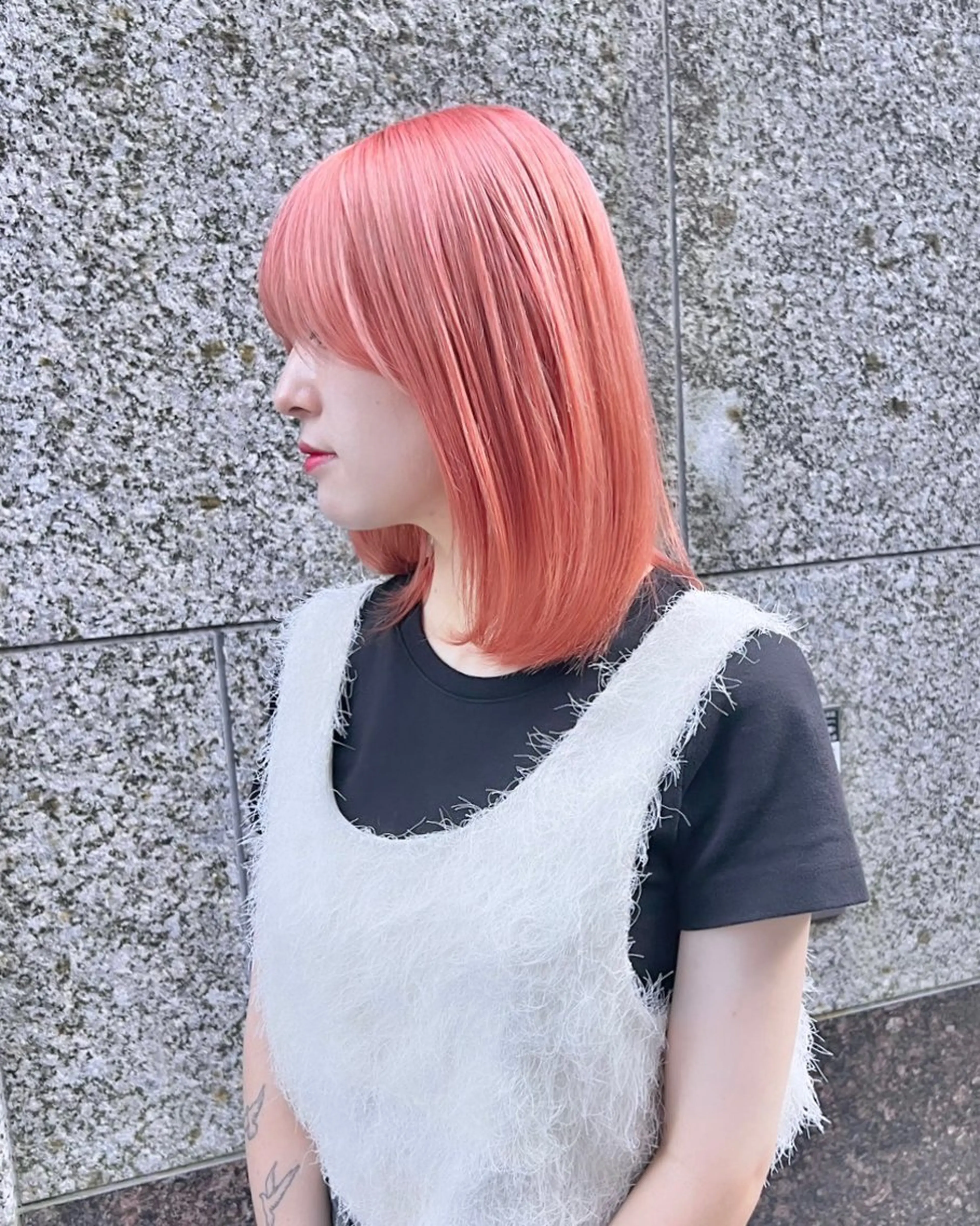 ミディアム カラー カット ヘアカラー トリートメント カラー系/カット特化 🟠オオタキマサシのヘアスタイル