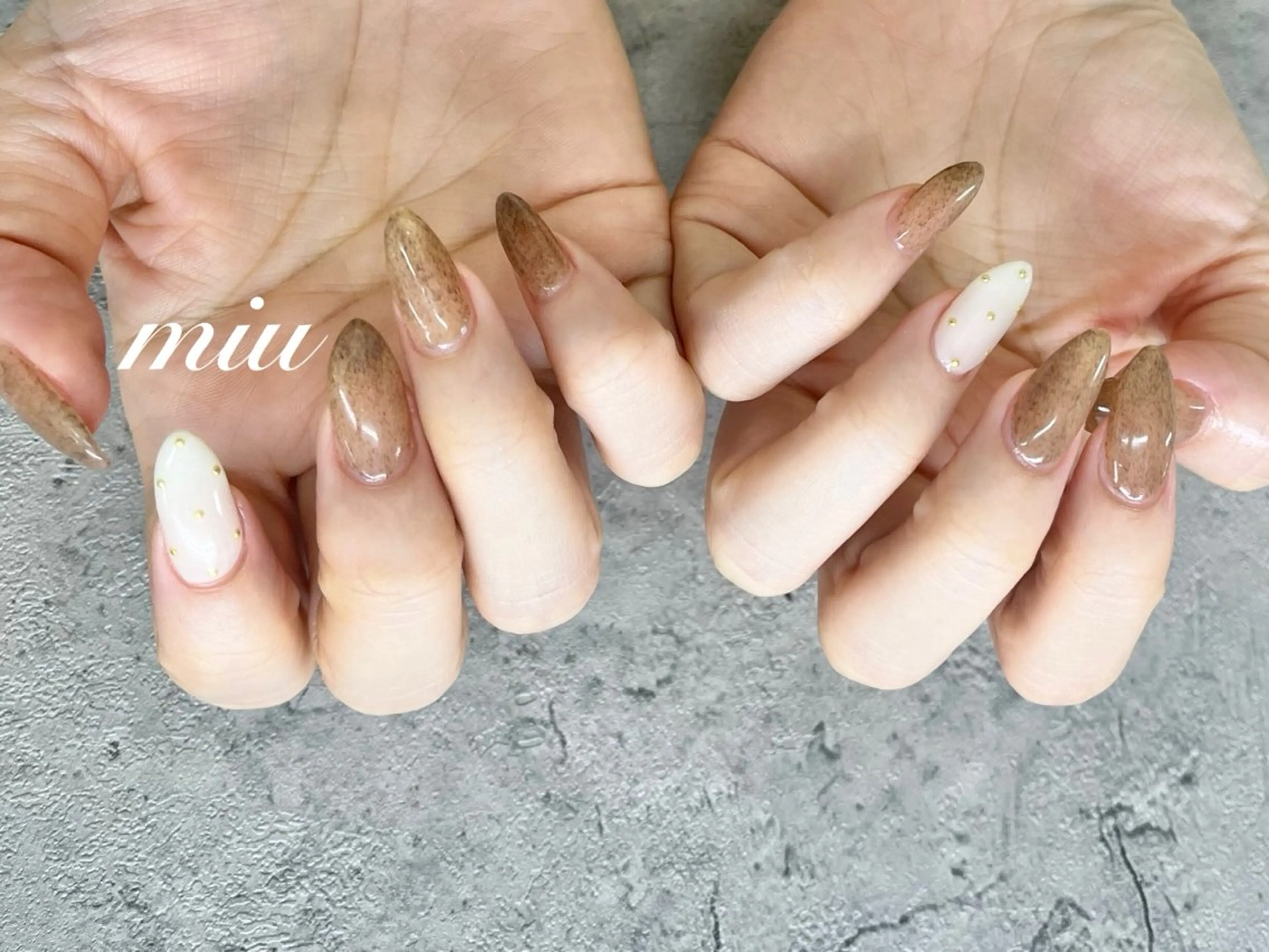 ネイル ハンドネイル miu nail 🐾mihoのネイルデザイン