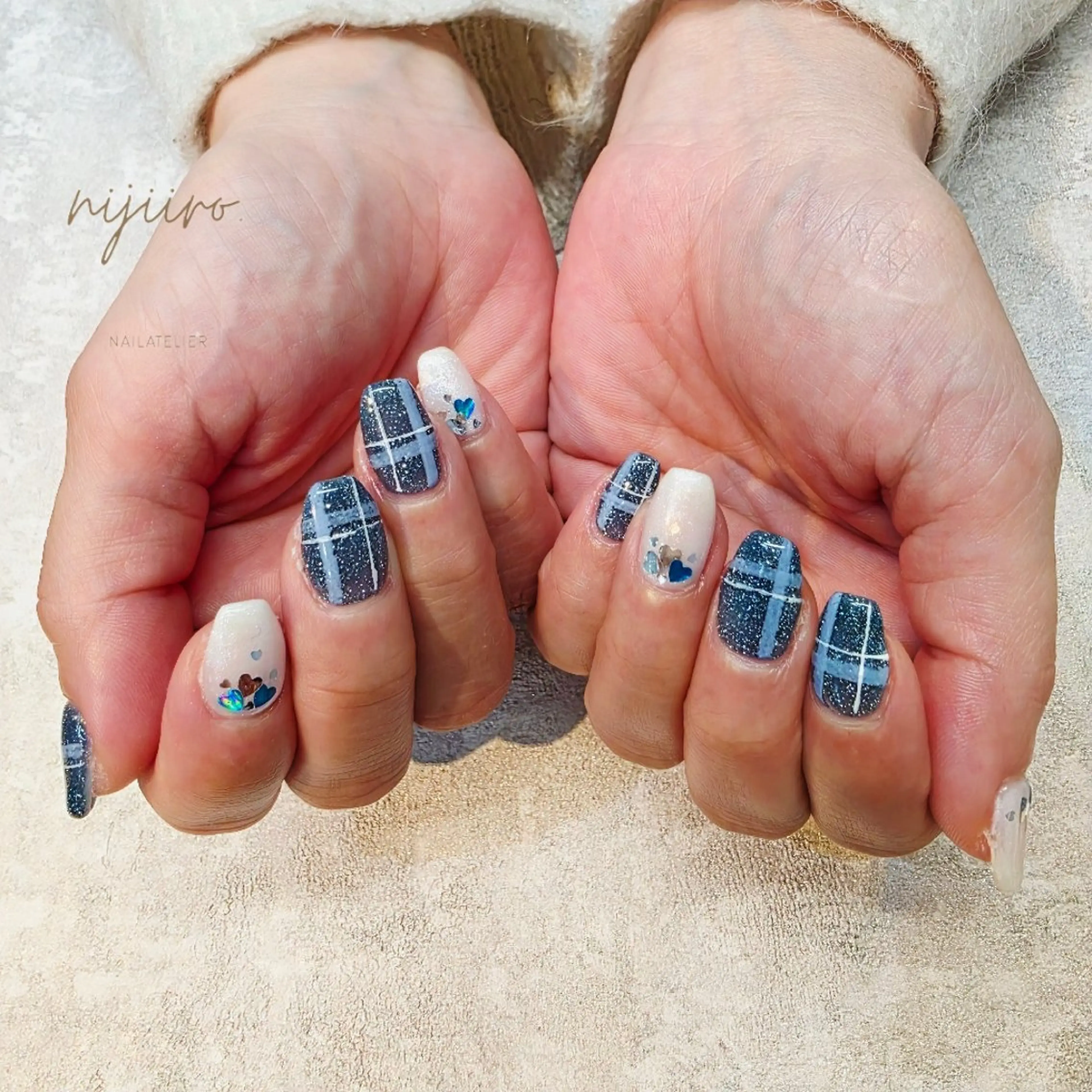 ネイル ハンドネイル nailatelier nijiiro.所属・nijiiro🌈 サトウのネイルデザイン