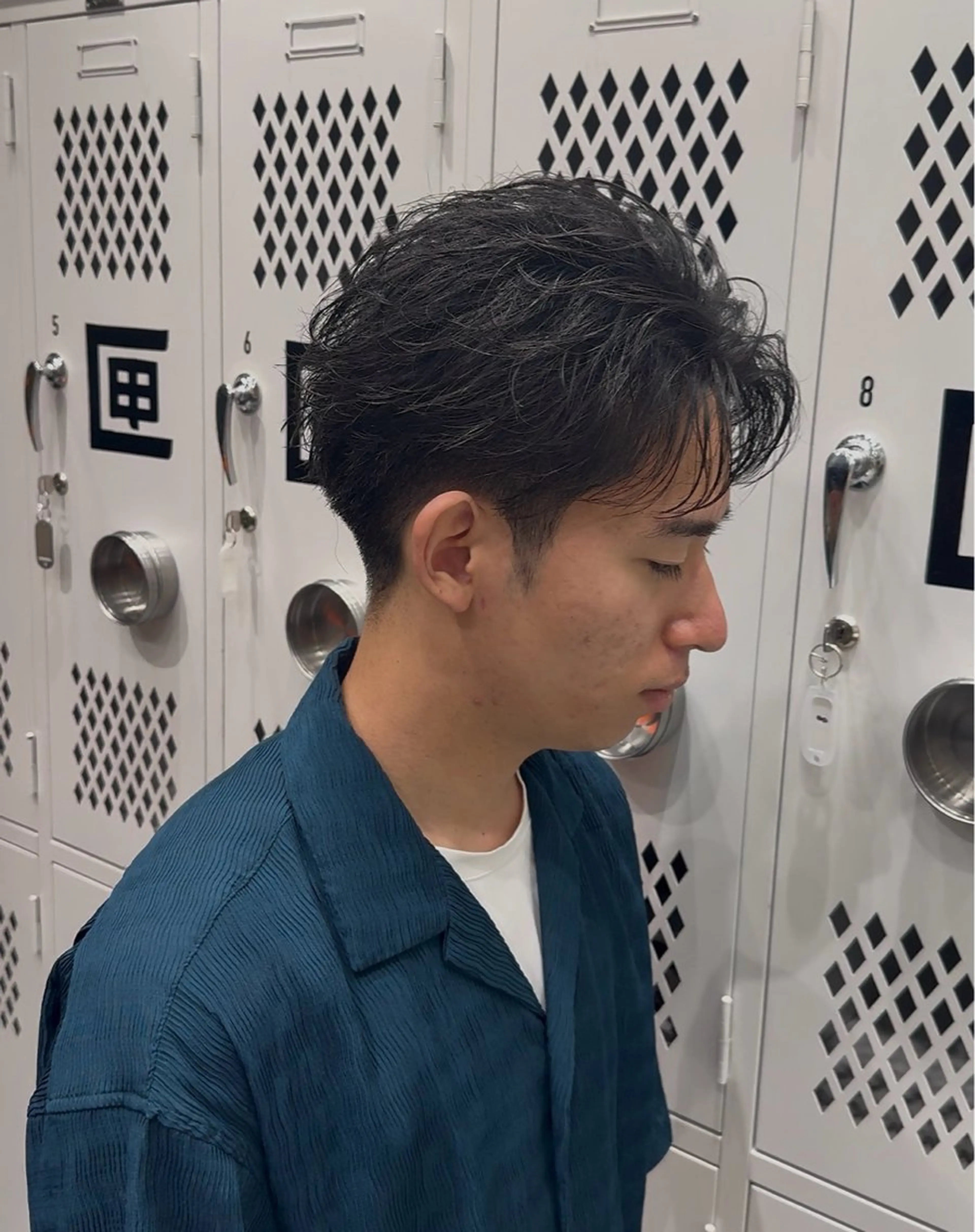 パーマ メンズ 当日予約⭕️ fifth渋谷太田のヘアスタイル