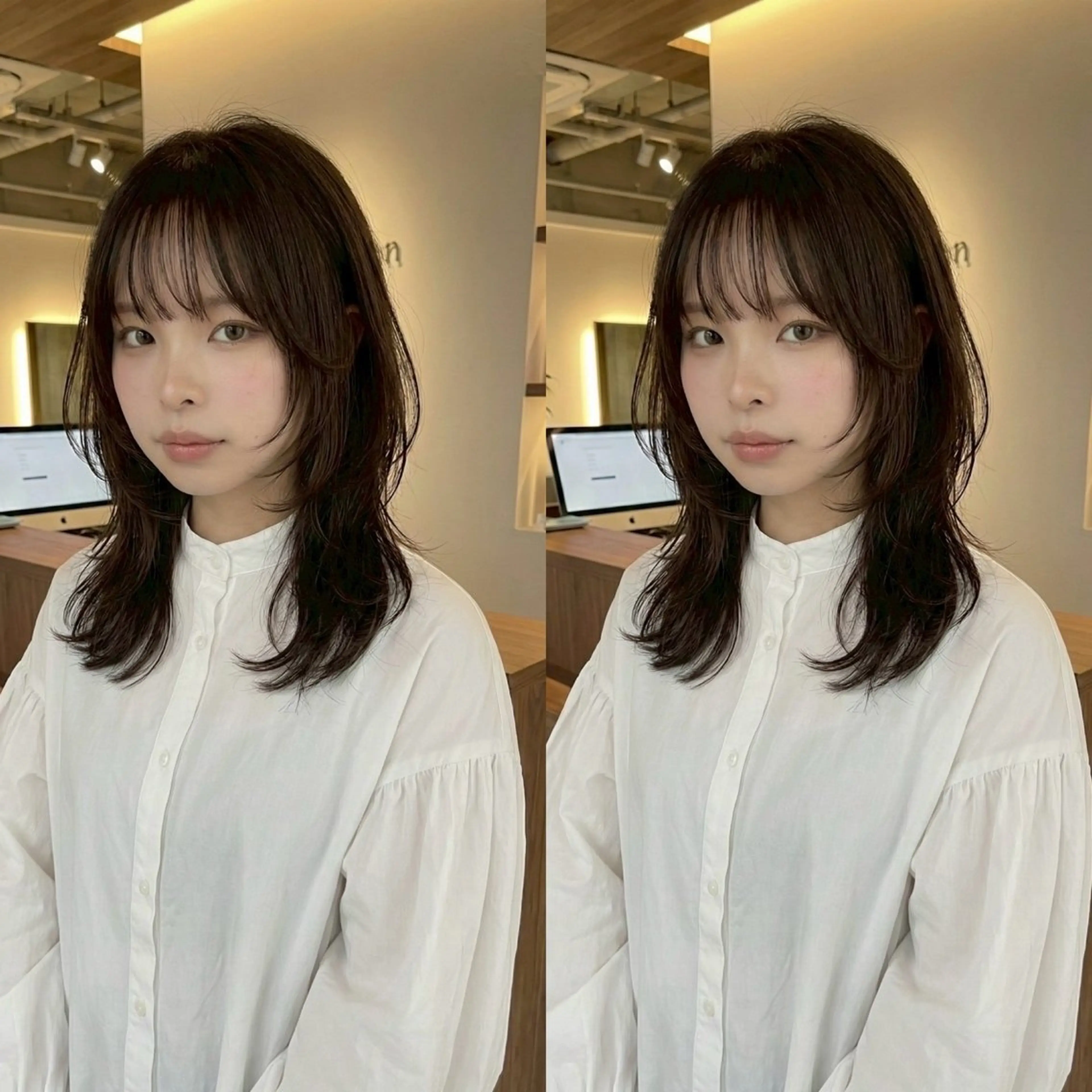 セミロング レイヤーカット TELA HAIR 稲毛店【テーラヘアー】所属・✨レイヤーカット✨ メンズパーマ沼尾隆一のヘアスタイル