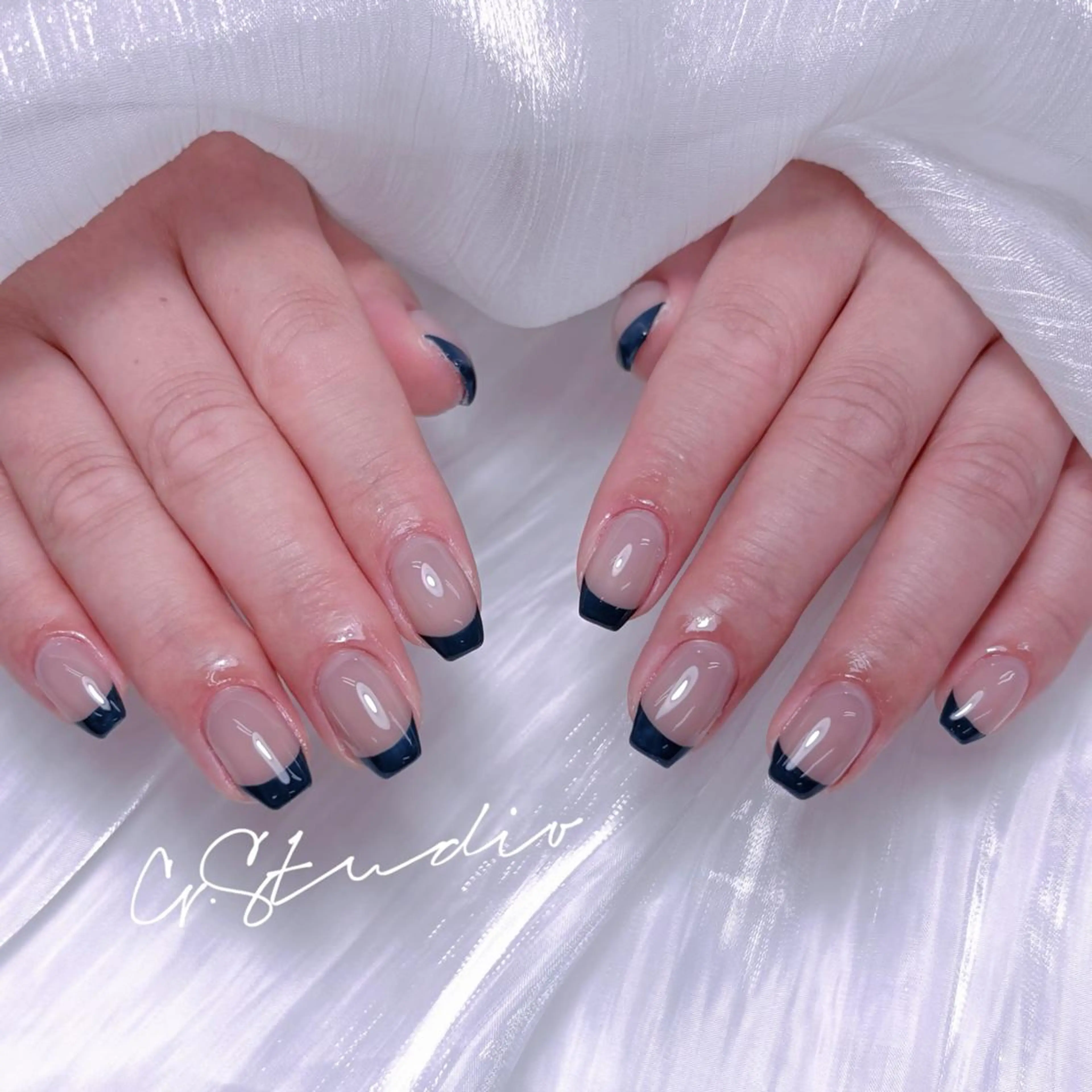 ネイル フレンチネイル ハンドネイル ハンドケア G. Studioのネイルデザイン