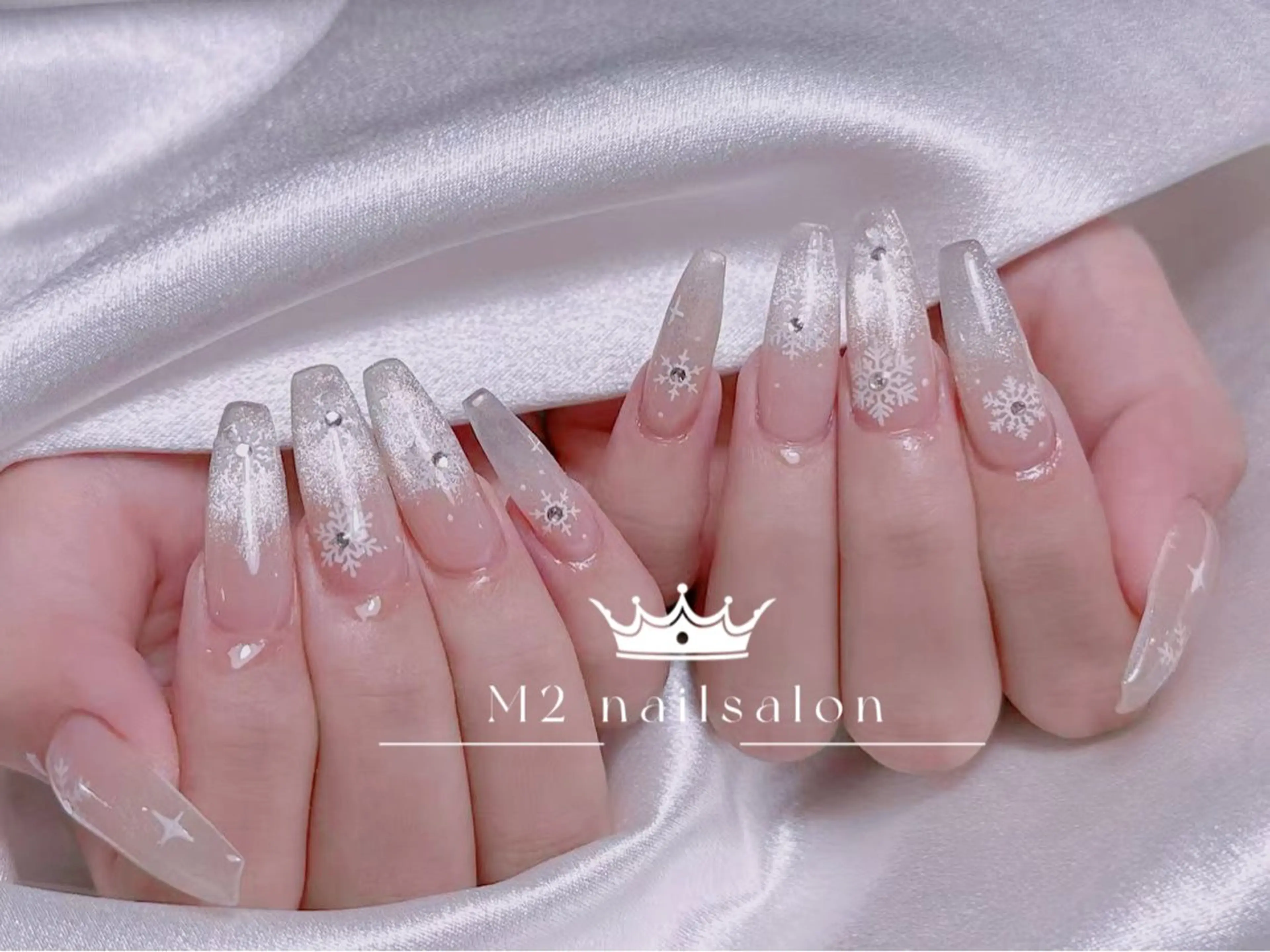 ネイル ハンドネイル 長さだし専門店 M2 rikaのネイルデザイン