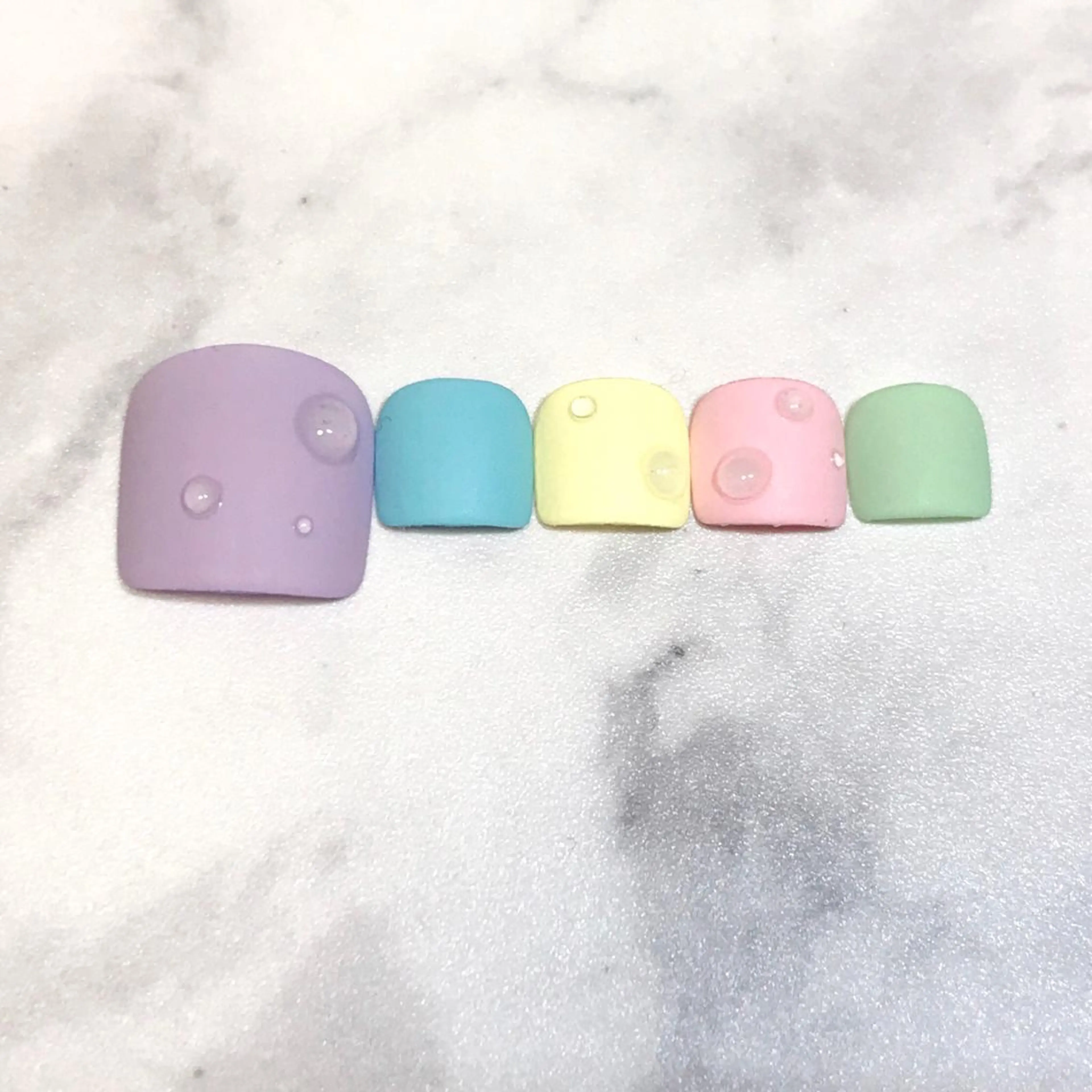 ネイル フットネイル パステルネイル フットネイル ステラ marikominoのネイルデザイン